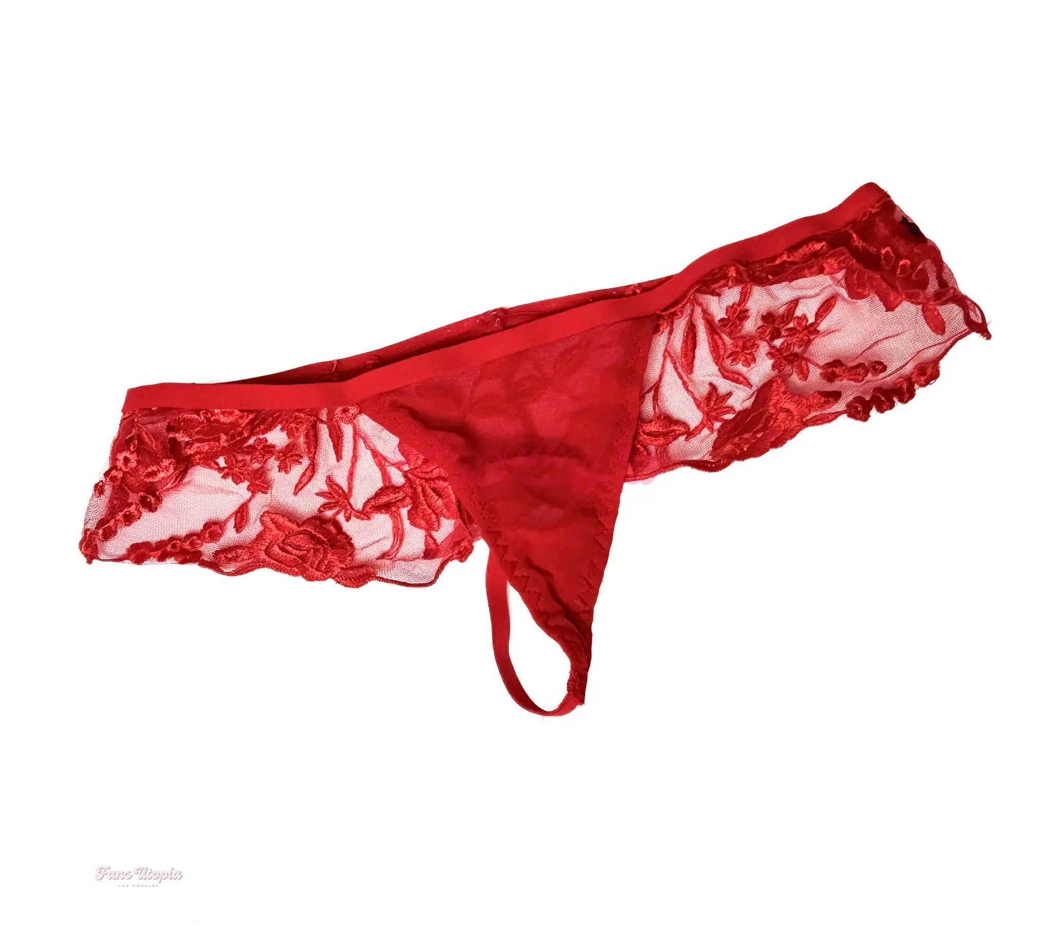 Alexa Payne Red Floral Thong OUTLET
