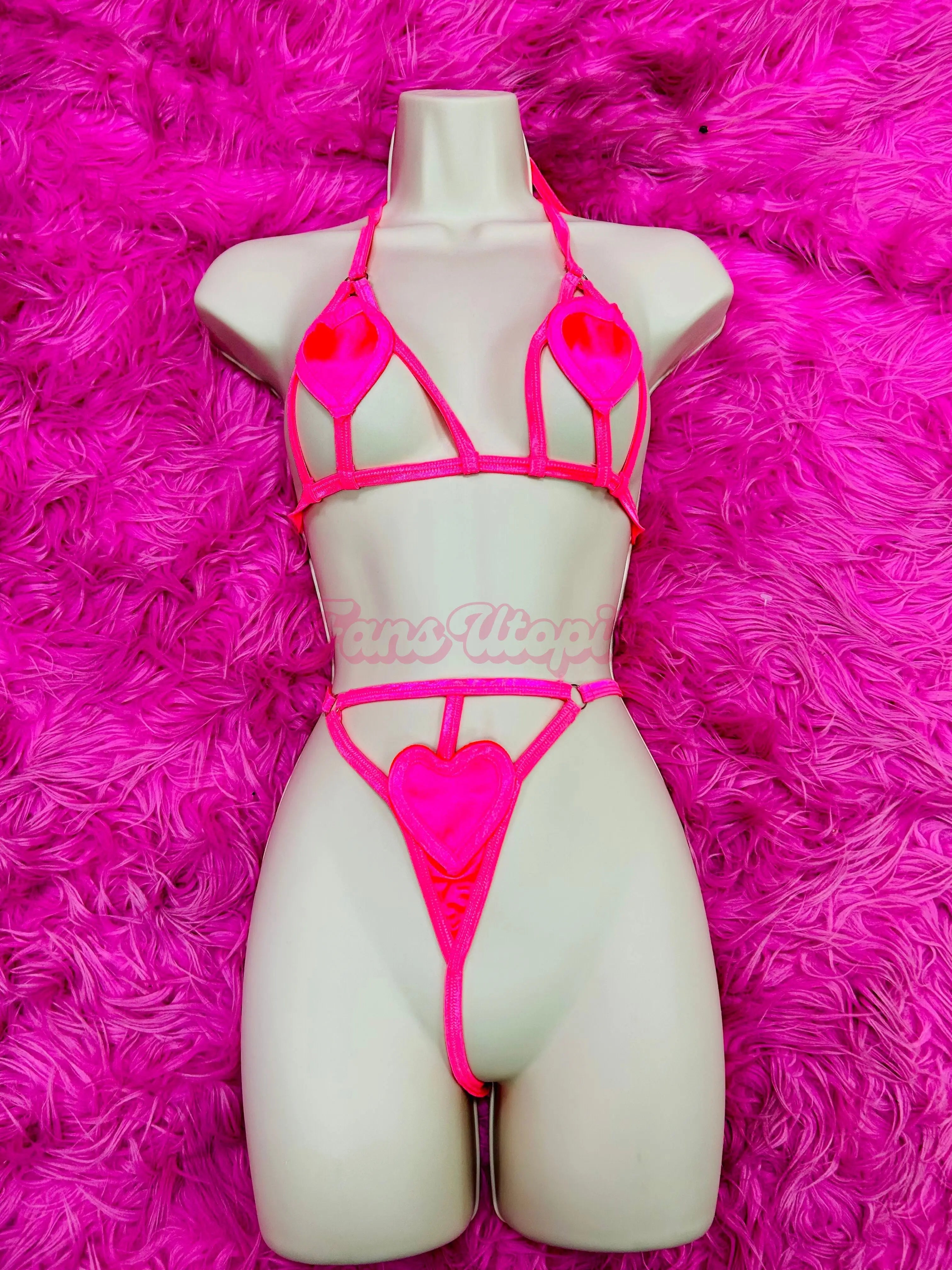 Cherie DeVille Hot Pink Bikini Product vendor