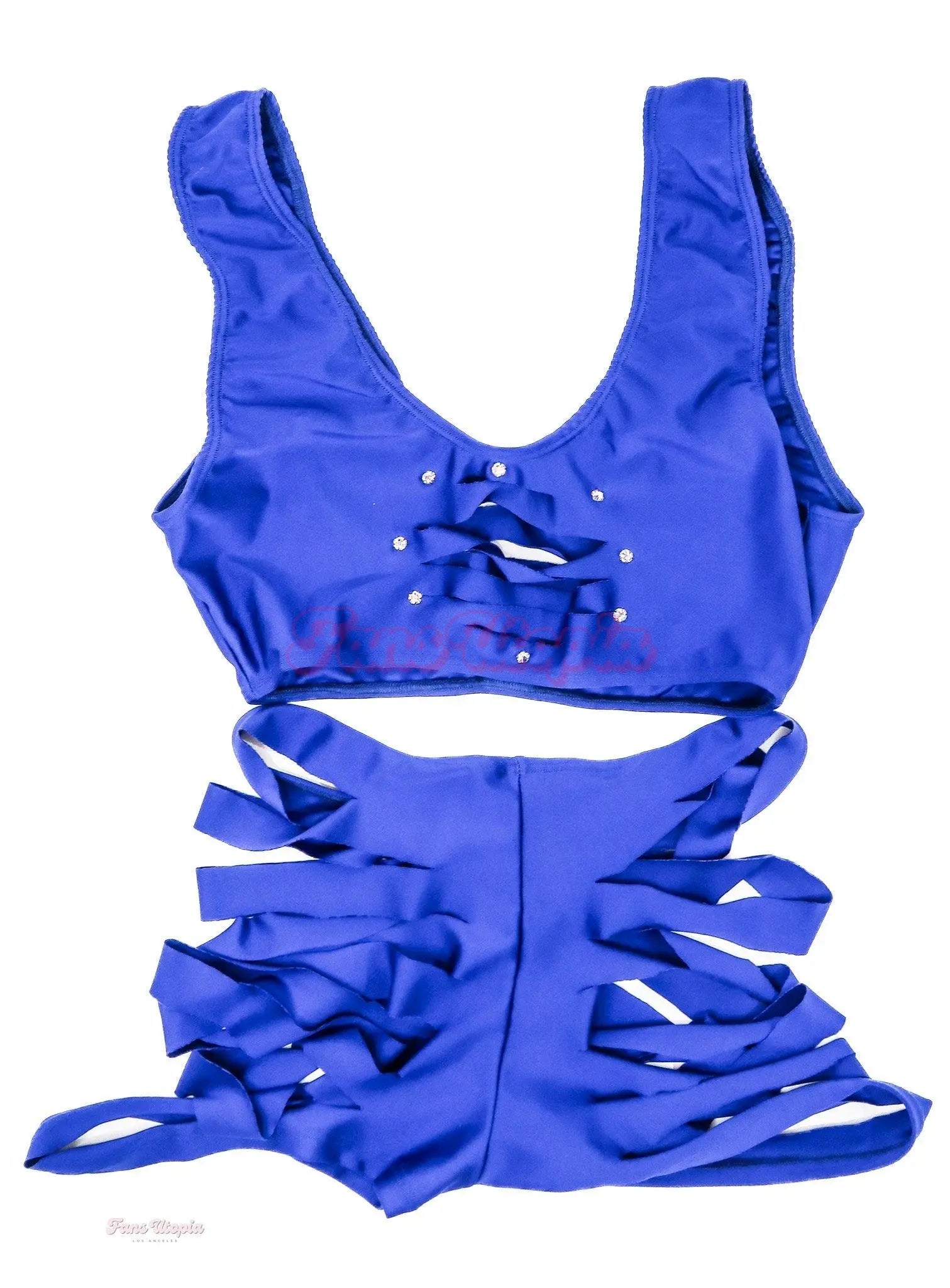 Emma Magnolia Royal Blue Ripped Set OUTLET