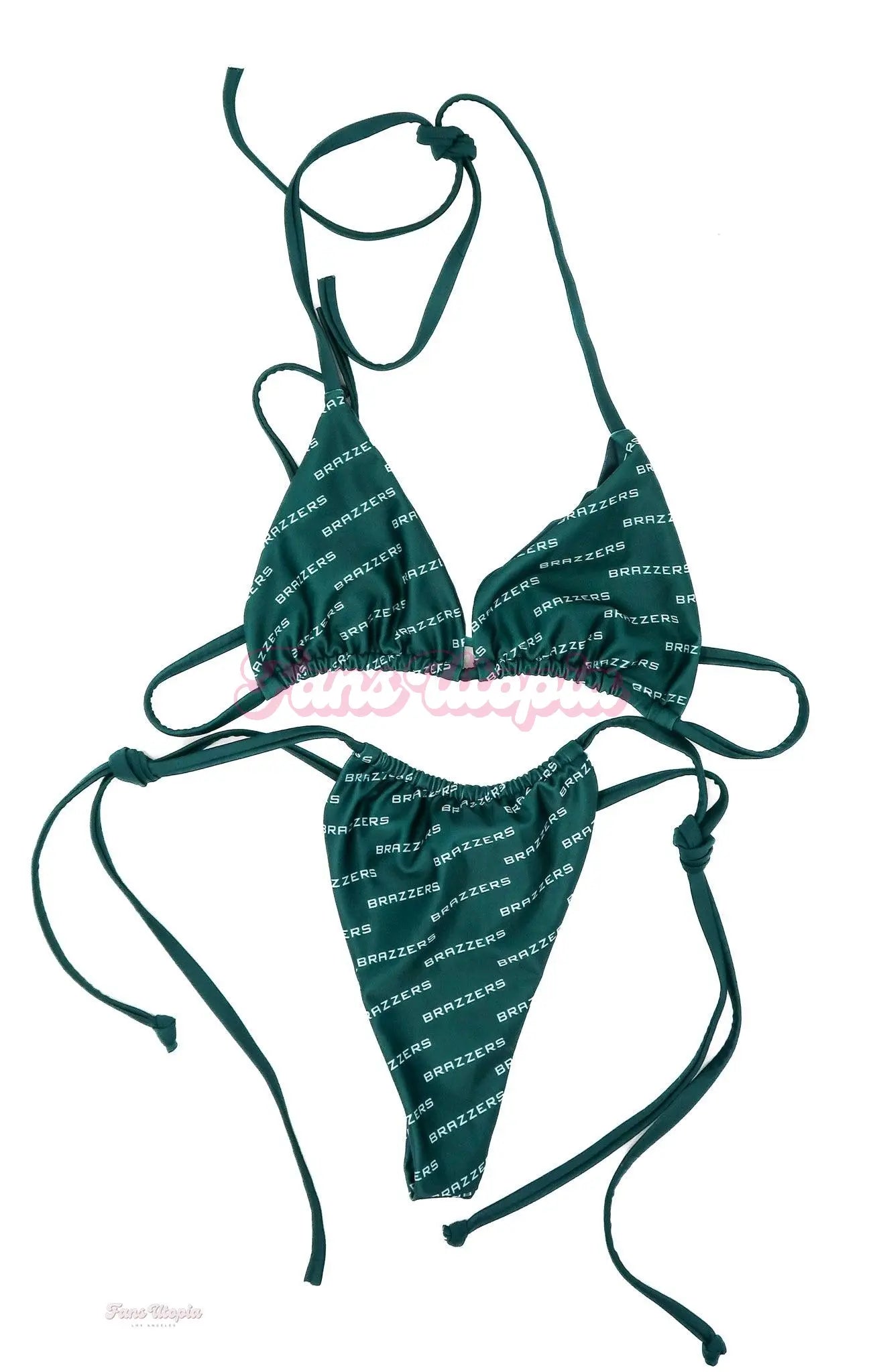 Emma Magnolia Teal Brazzers String Bikini OUTLET