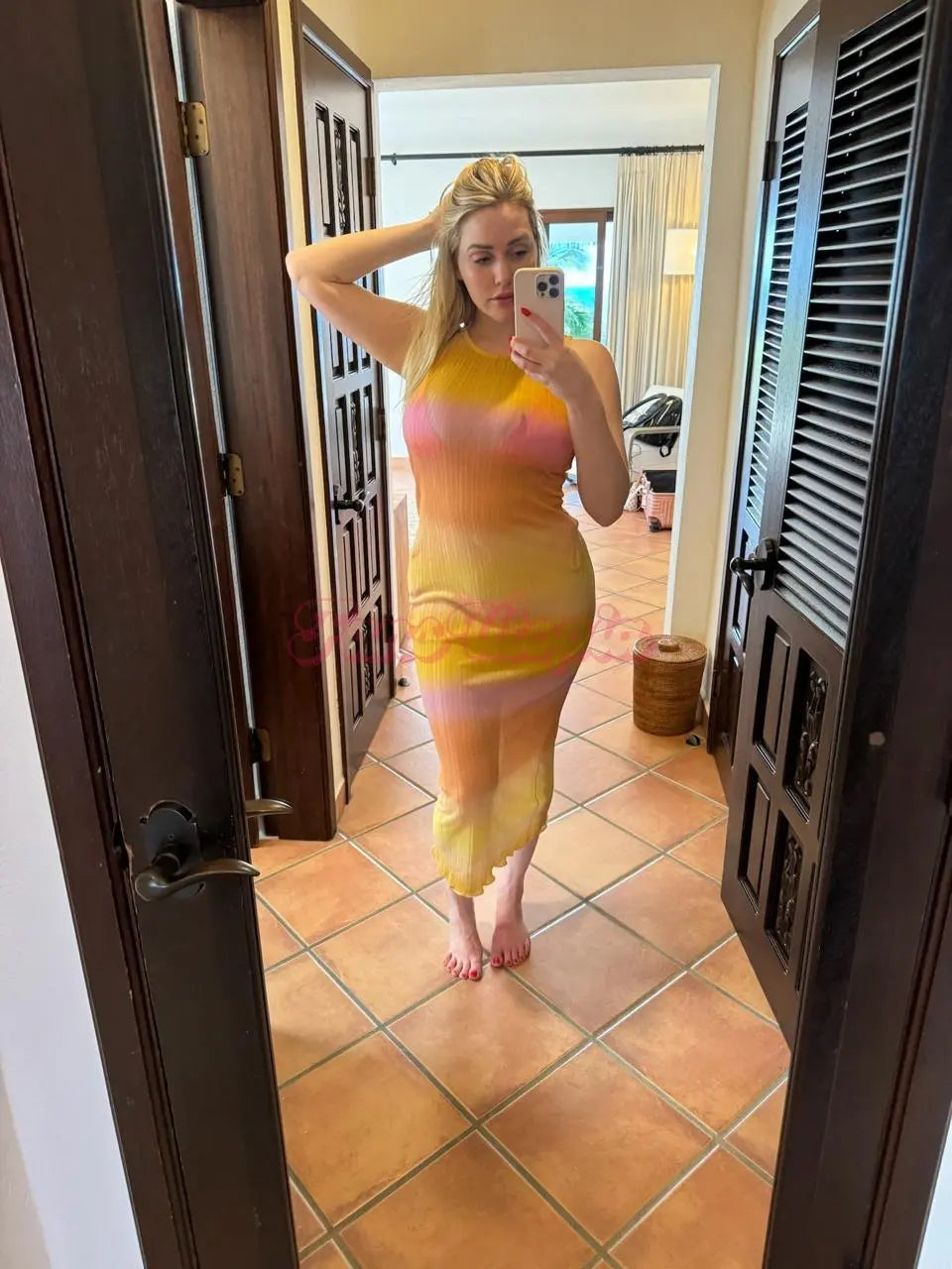 Mia Malkova Ombre Maxi Dress Mia Malkova