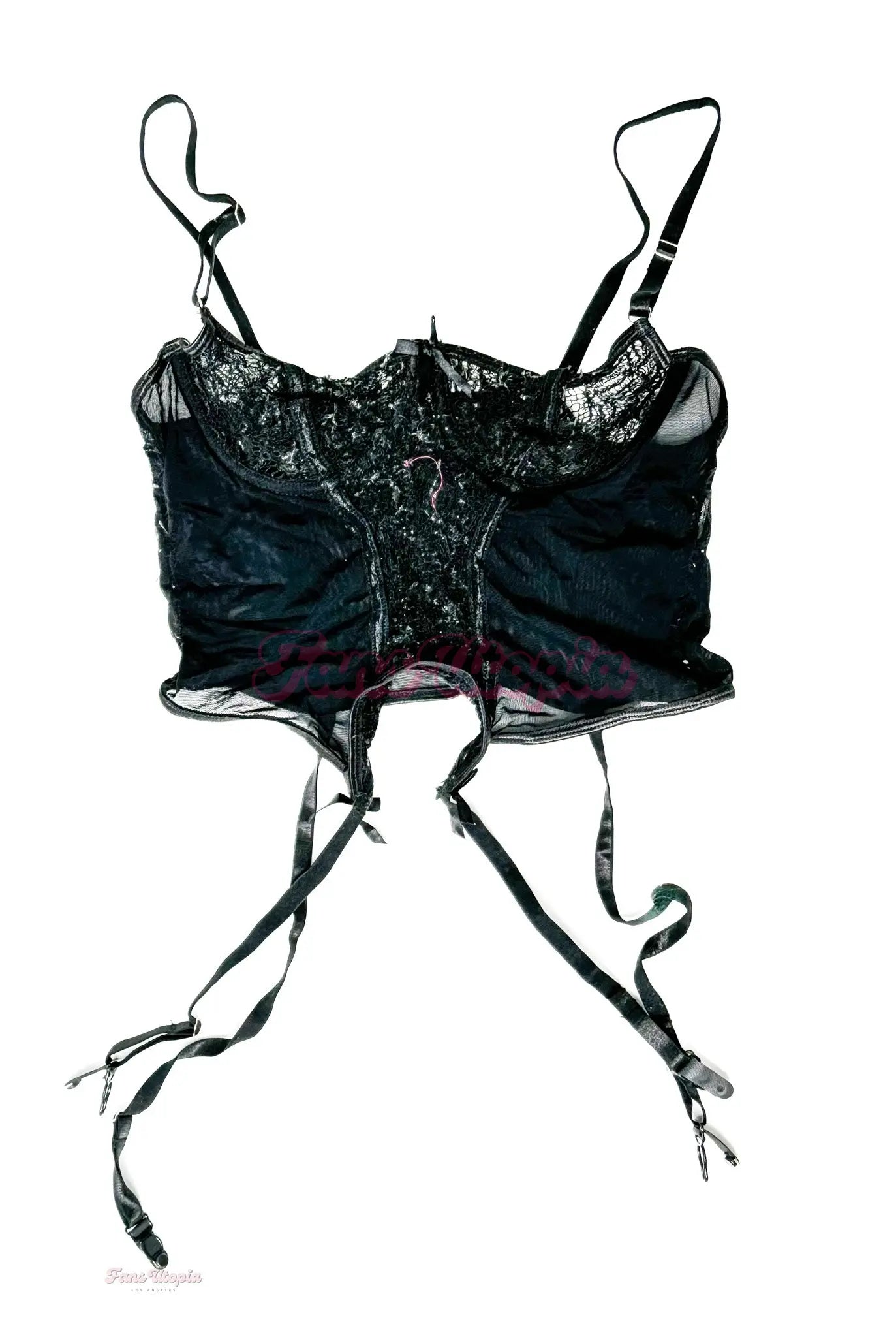 Alexa Payne Black Lace Basque OUTLET