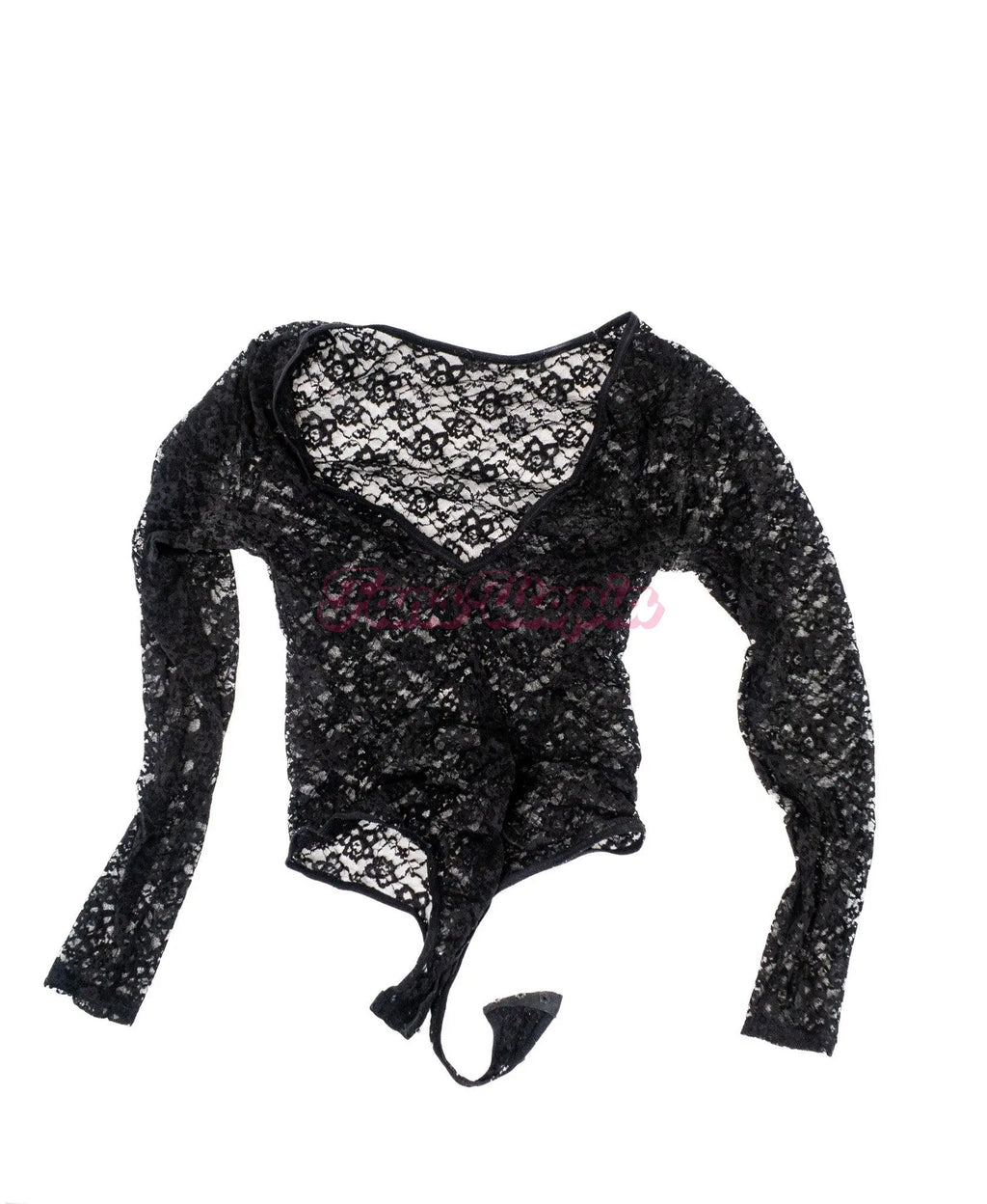 Alexa Payne Black Mesh Bodysuit Alexa Payne