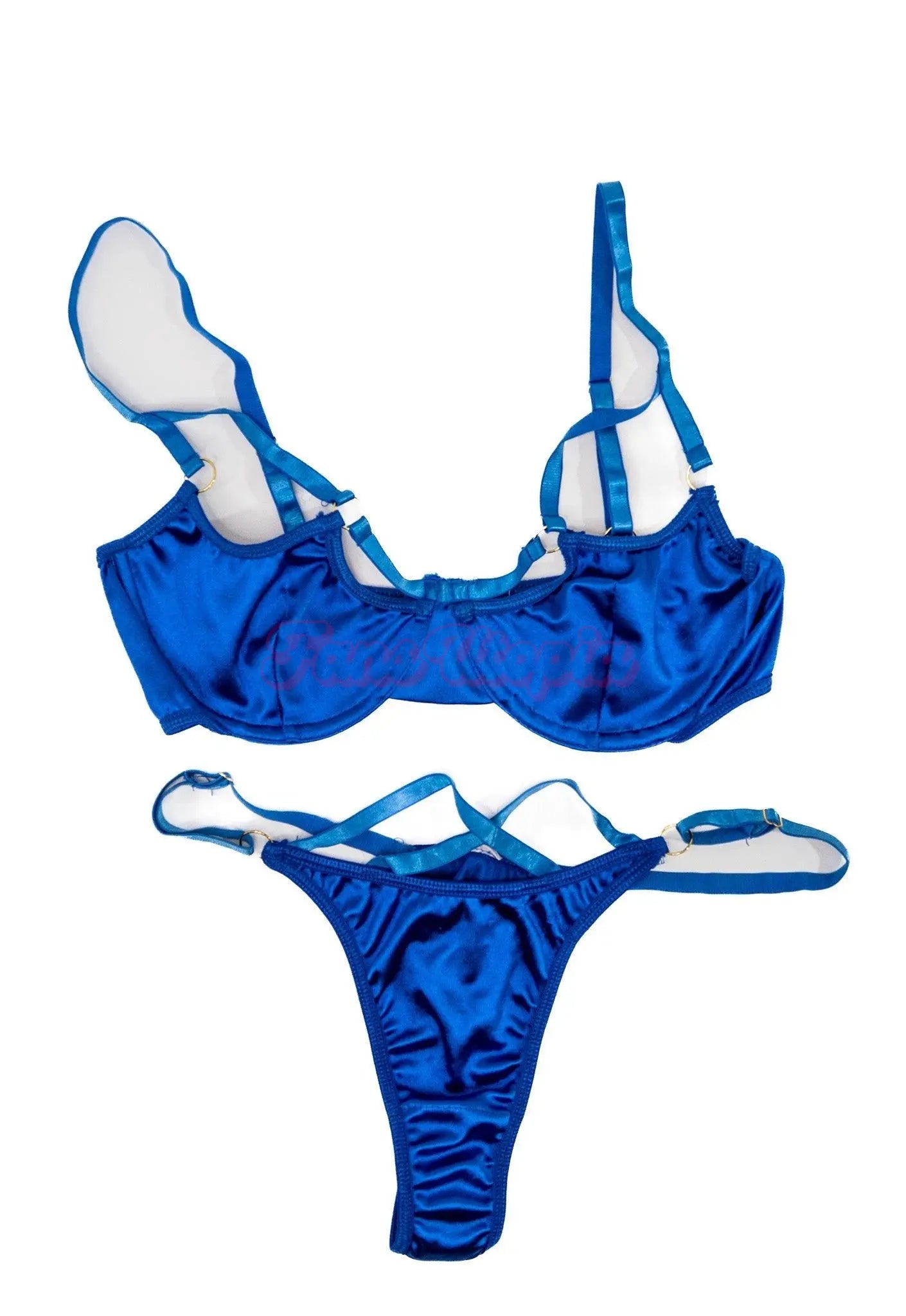 Alexa Payne Blue Bra & Panty Set Alexa Payne
