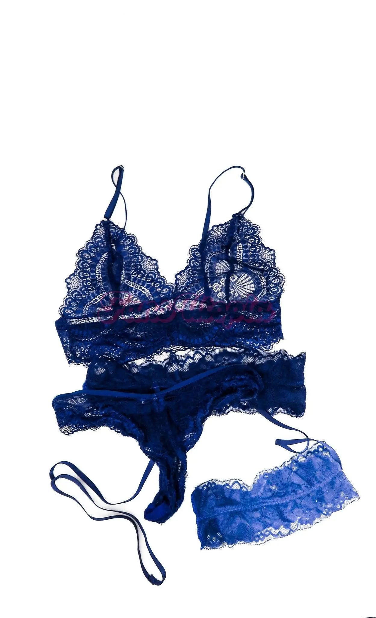 Alexa Payne Blue Lace Set OUTLET