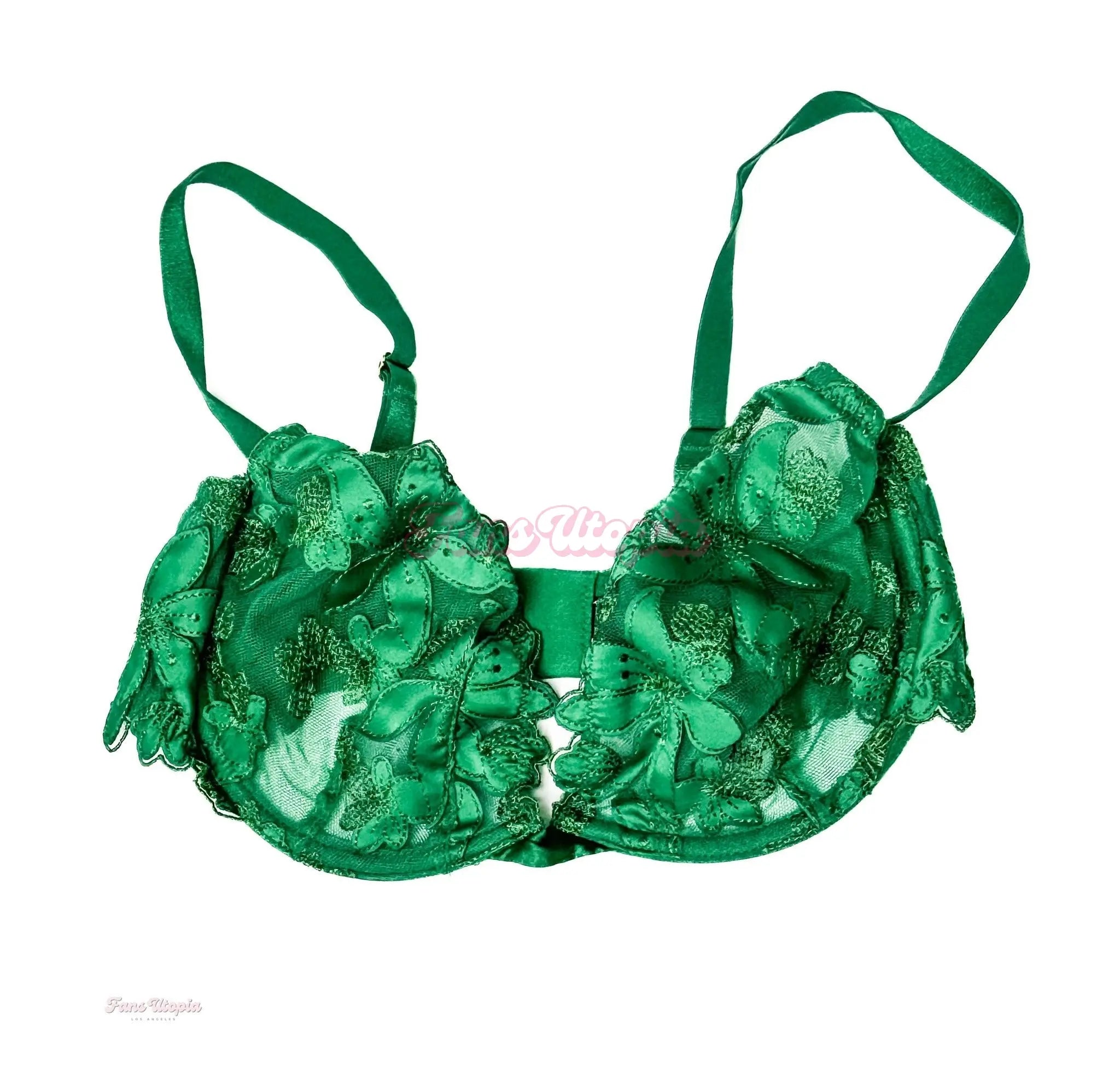 Alexa Payne Green Floral Bra OUTLET