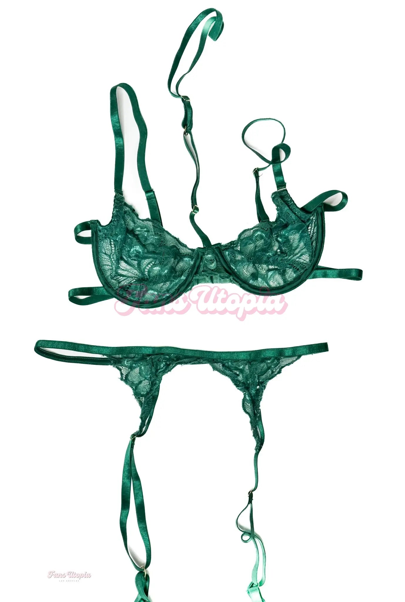 Alexa Payne Green Lace Set OUTLET