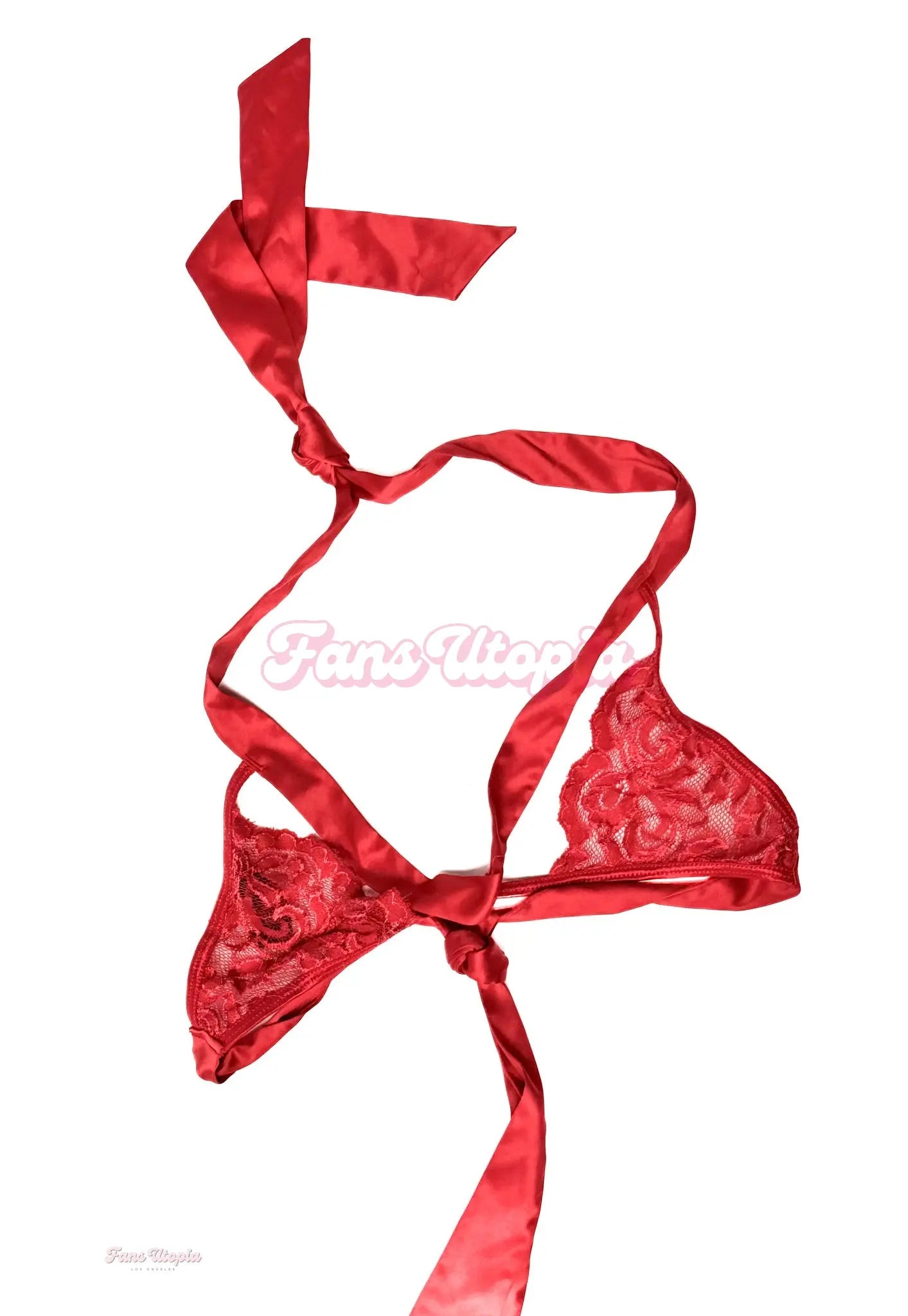 Alexa Payne Red Lace Bra OUTLET