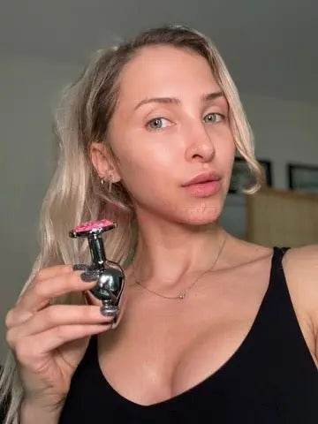 Alix Lynx Large Pink Stone Plug Alix Lynx