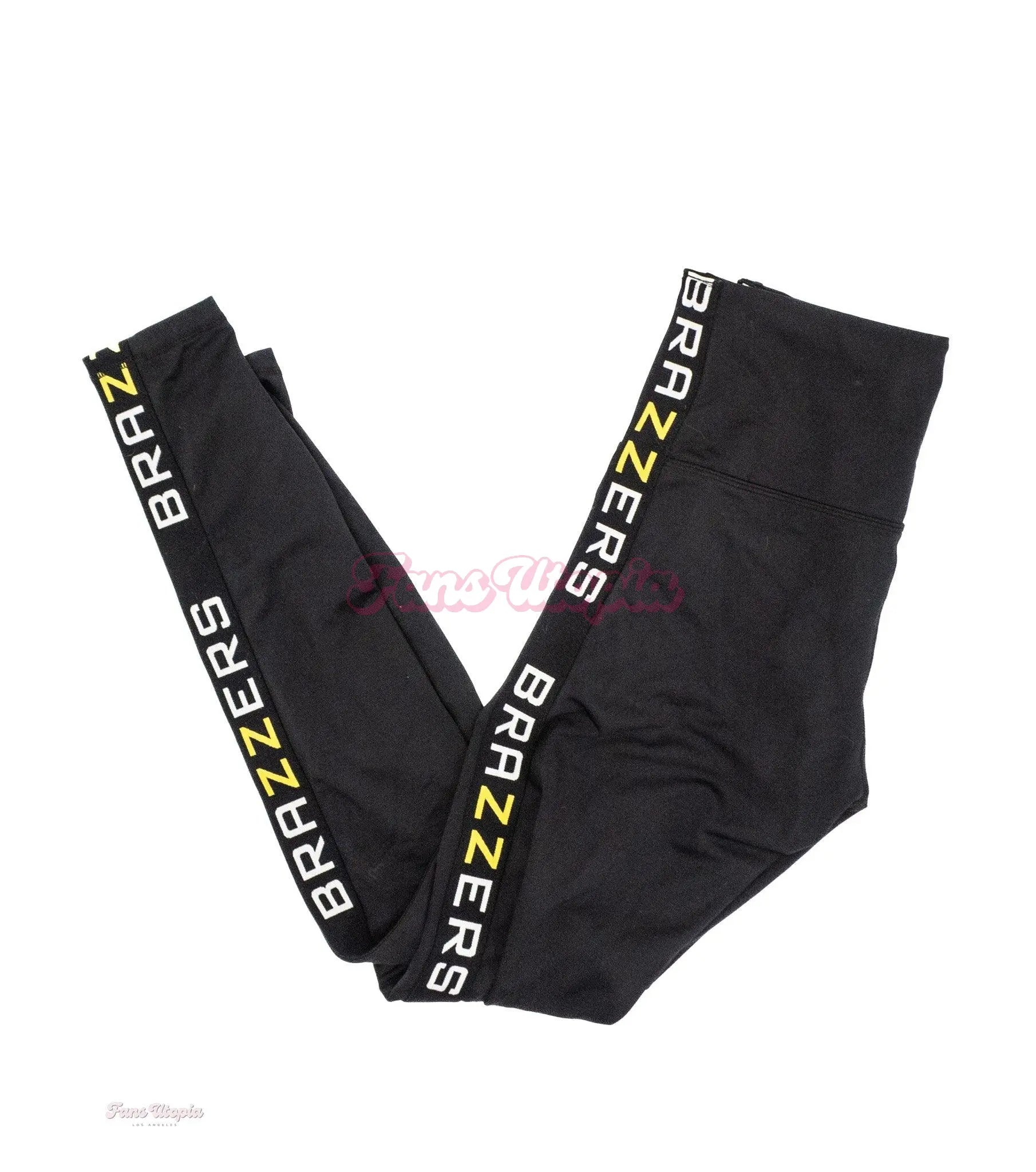Anna Claire Clouds Black Brazzers Leggings OUTLET
