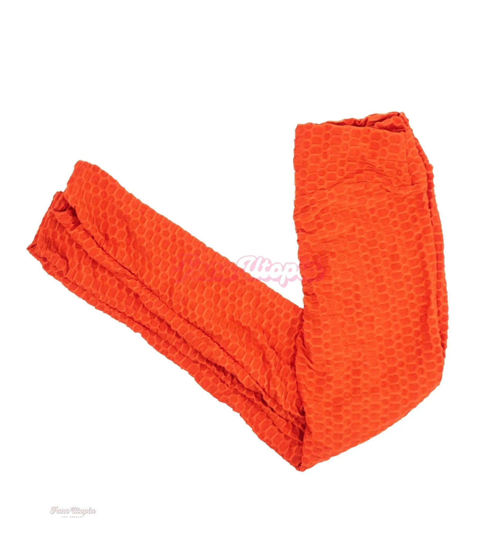 Anna Claire Clouds Orange Leggings OUTLET