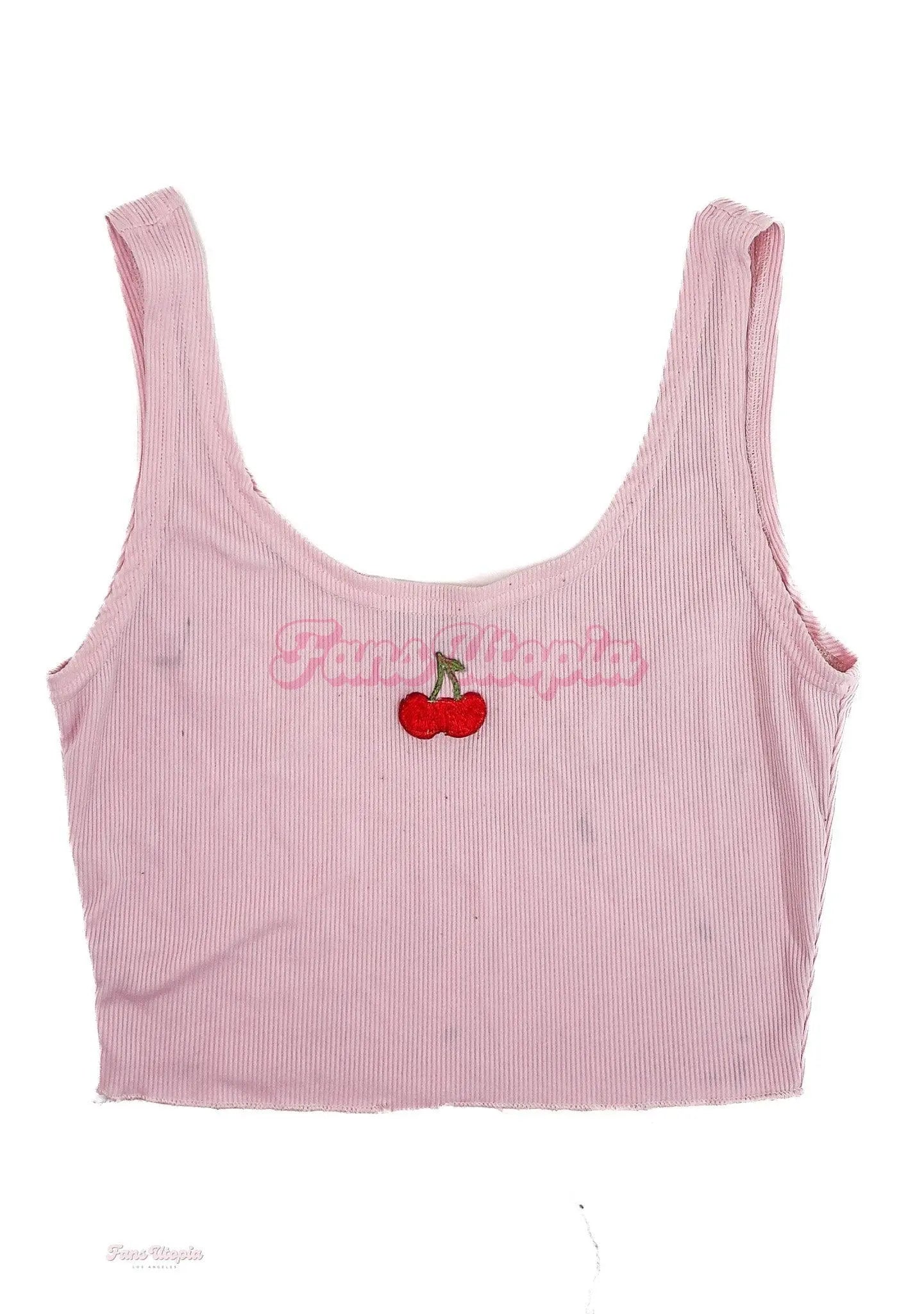 Anna Claire Clouds Pink Cherry Tank Top OUTLET