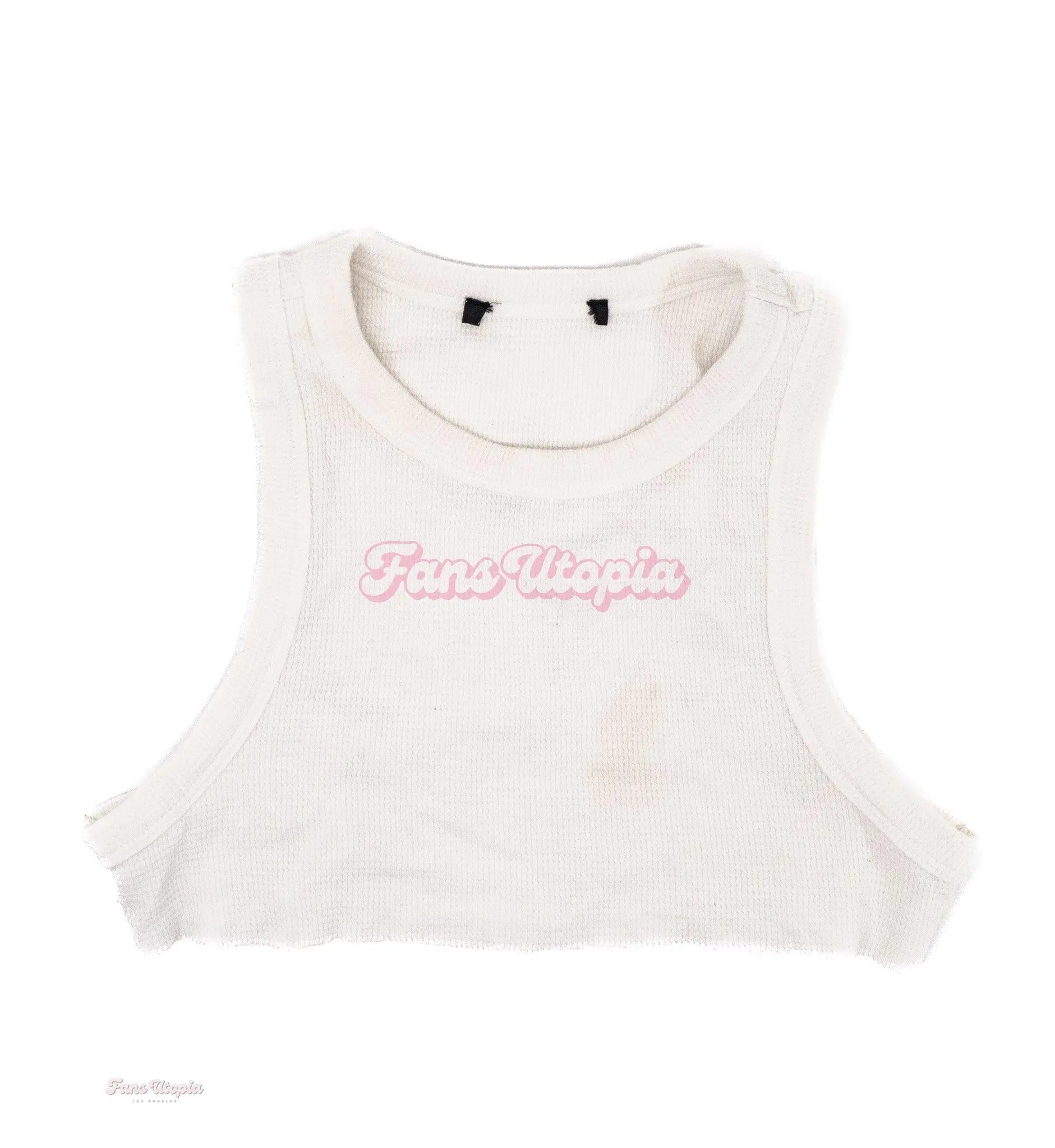 Anna Claire Clouds White Tank Top Anna Claire Clouds