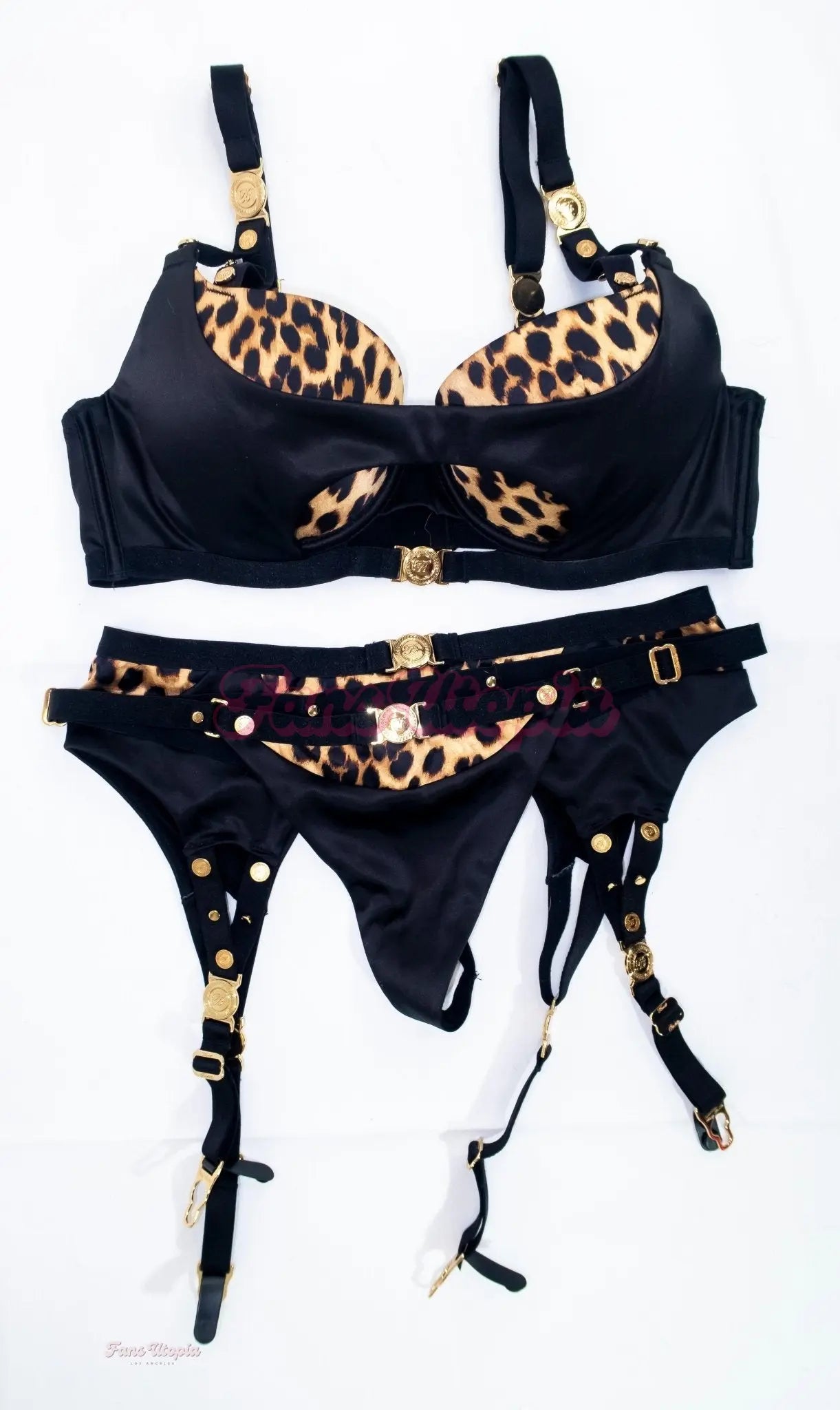 Ashley Lane HB Cheetah Lingerie Set + Persoanal Photo - FANS UTOPIA SNACK LA Ashley Lane HB Cheetah Lingerie Set + Persoanal Photo - FANS UTOPIA SNACK LA
