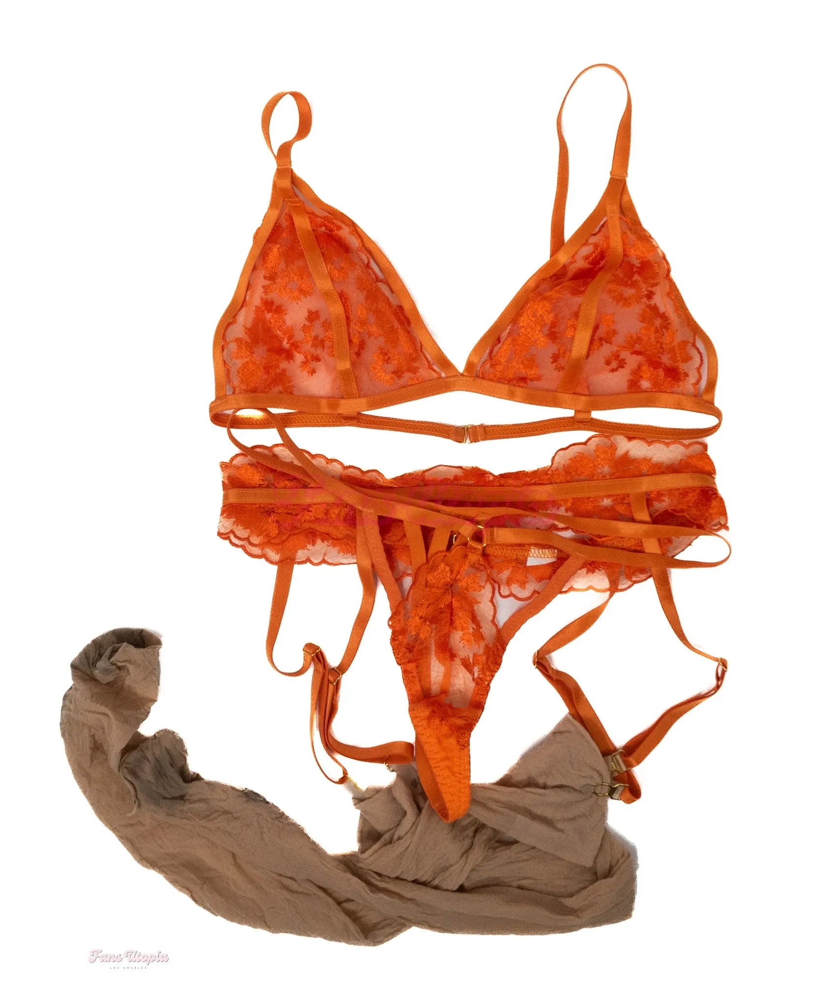 Athena Anderson Orange Lace Complete Set Athena Anderson