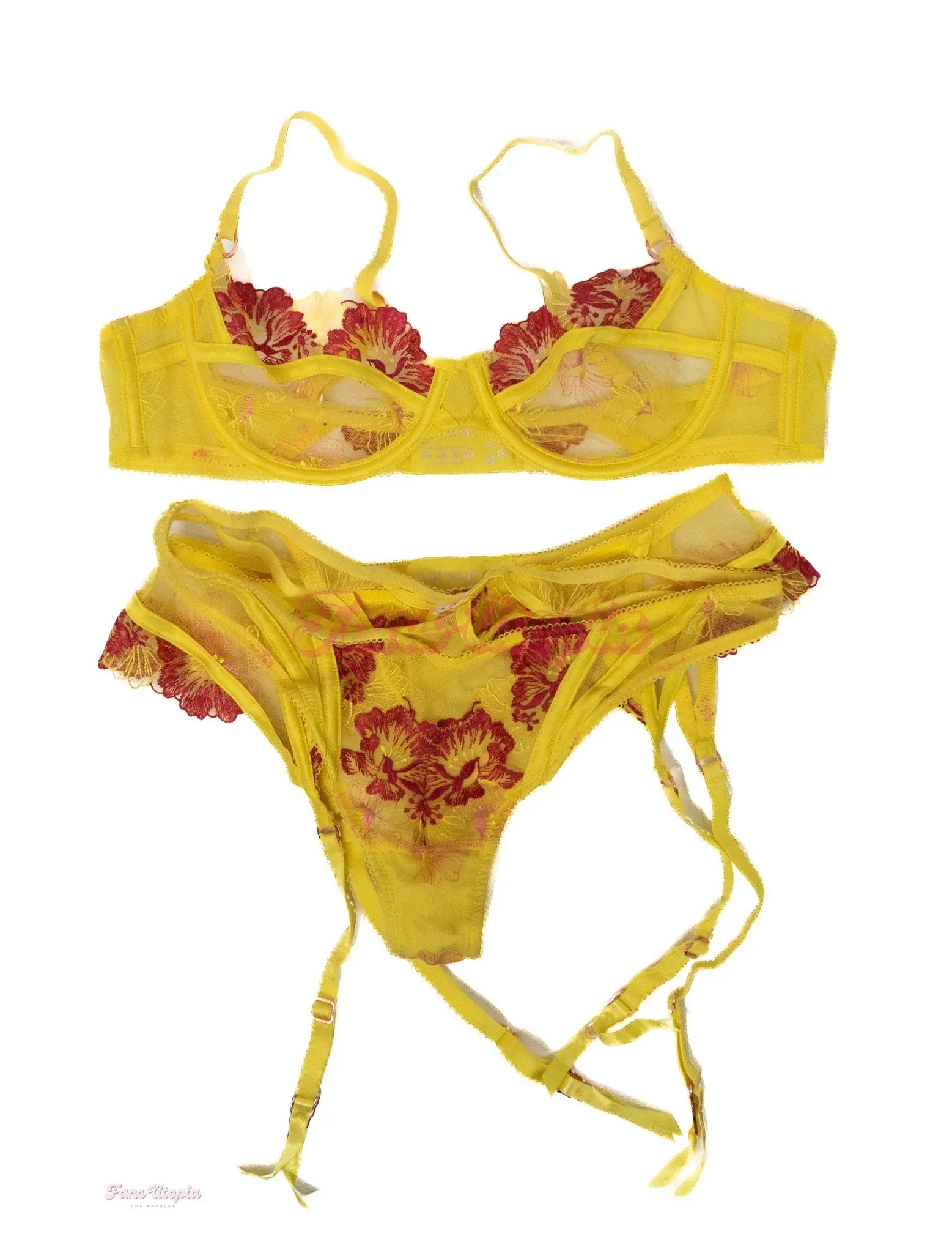Athena Anderson Yellow Pink Floral Set Athena Anderson