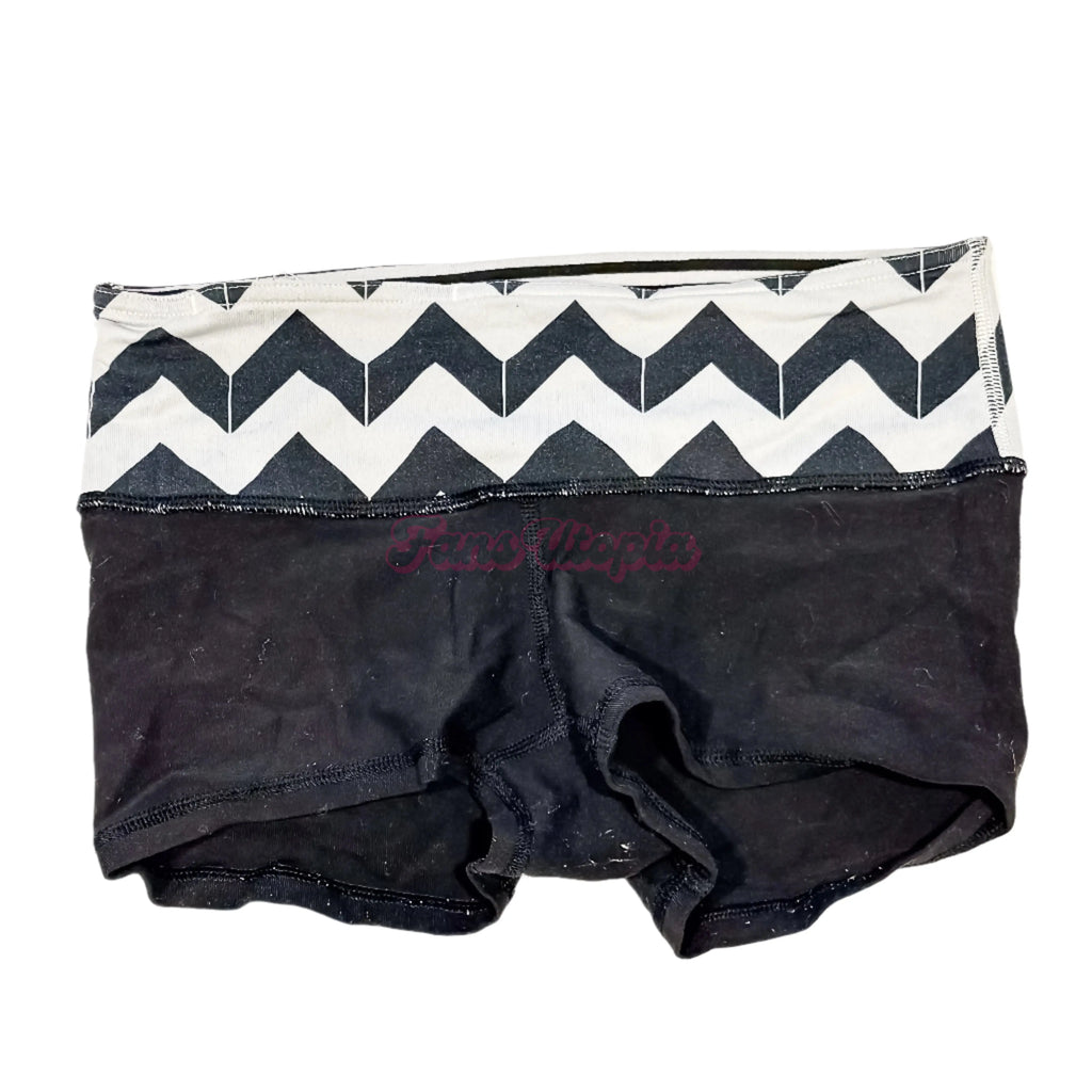 Aubrey Kate Black and White Lulu Shorts Aubrey Kate