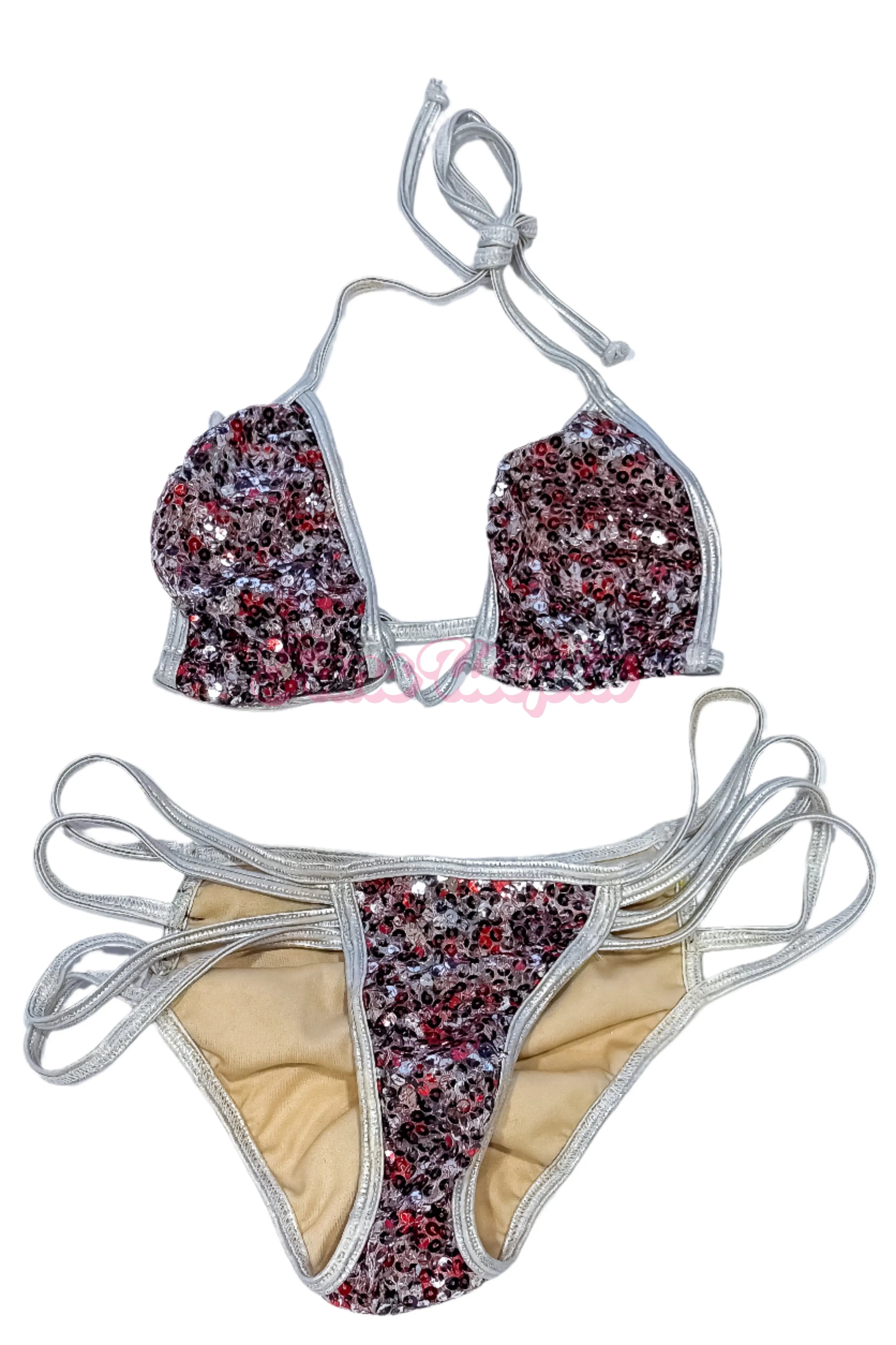 Aubrey Kate Sequence String Bikini Aubrey Kate