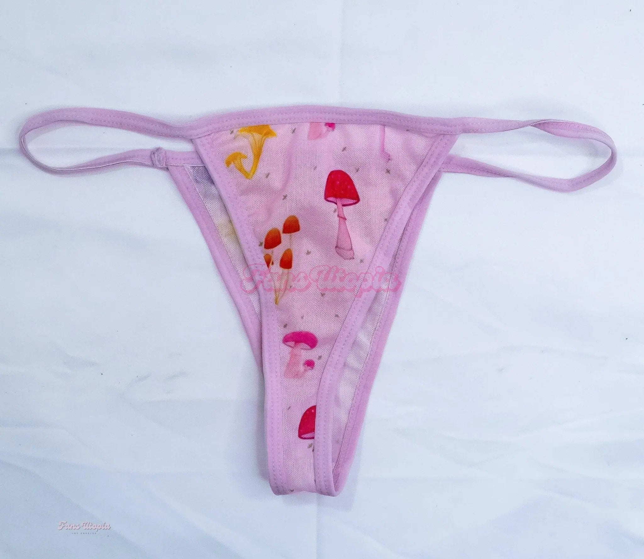 Ava Stone Colorful Mushroom Thong + Signed Polaroid Ava Stone