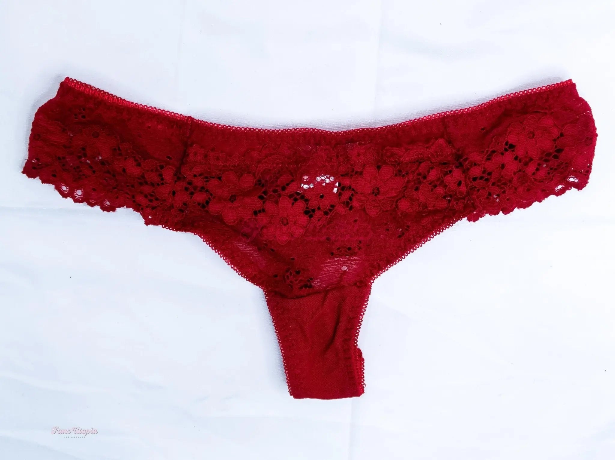 Ava Stone Red Thong + Signed Polaroid Ava Stone