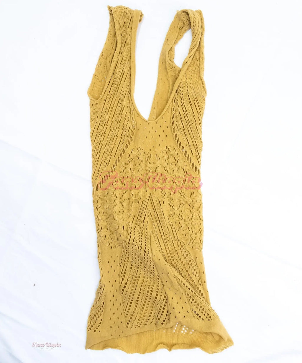 Ava Stone Tan Mesh Dress Ava Stone
