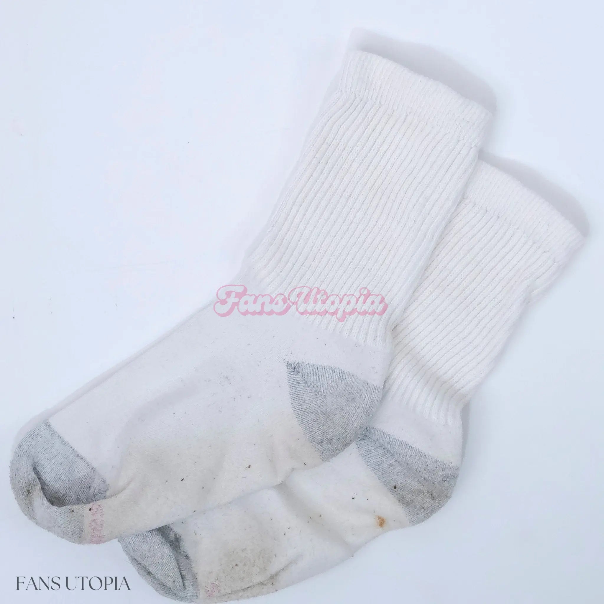 Avery Black Dirty White Socks Avery Black