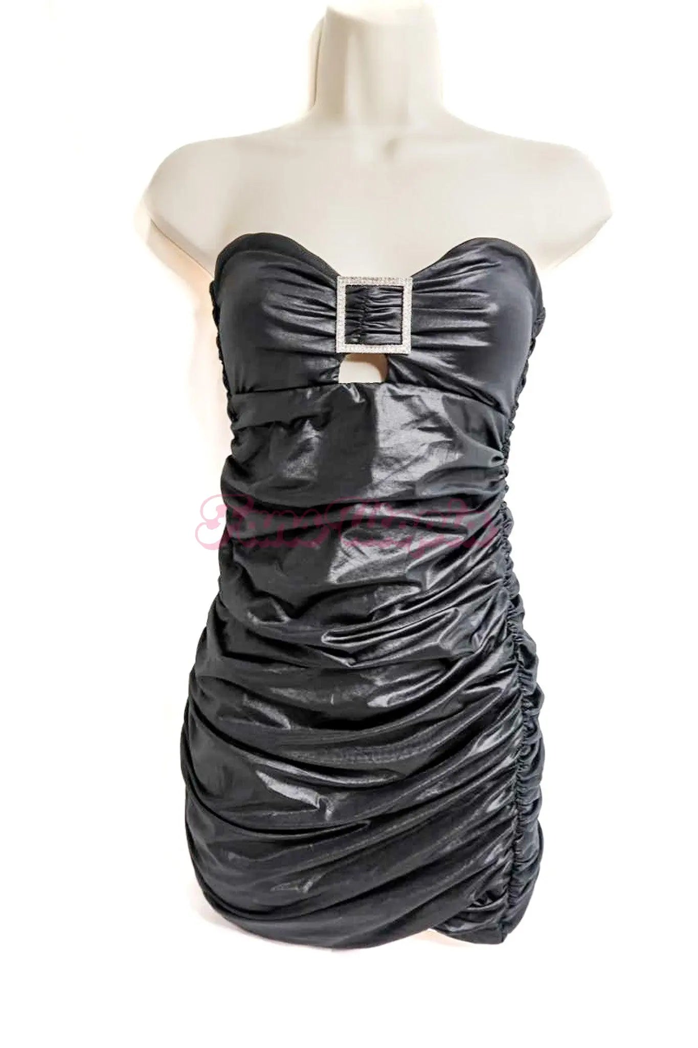 BBC - Penelope Woods Black Dress + White Lace Robe Set Porn+