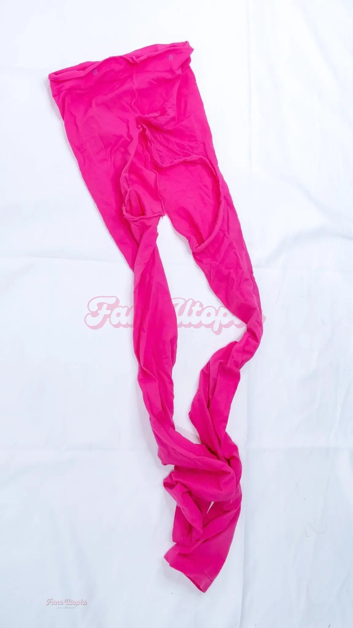 Bella Blu Pink Ripped Stockings Bella Blu