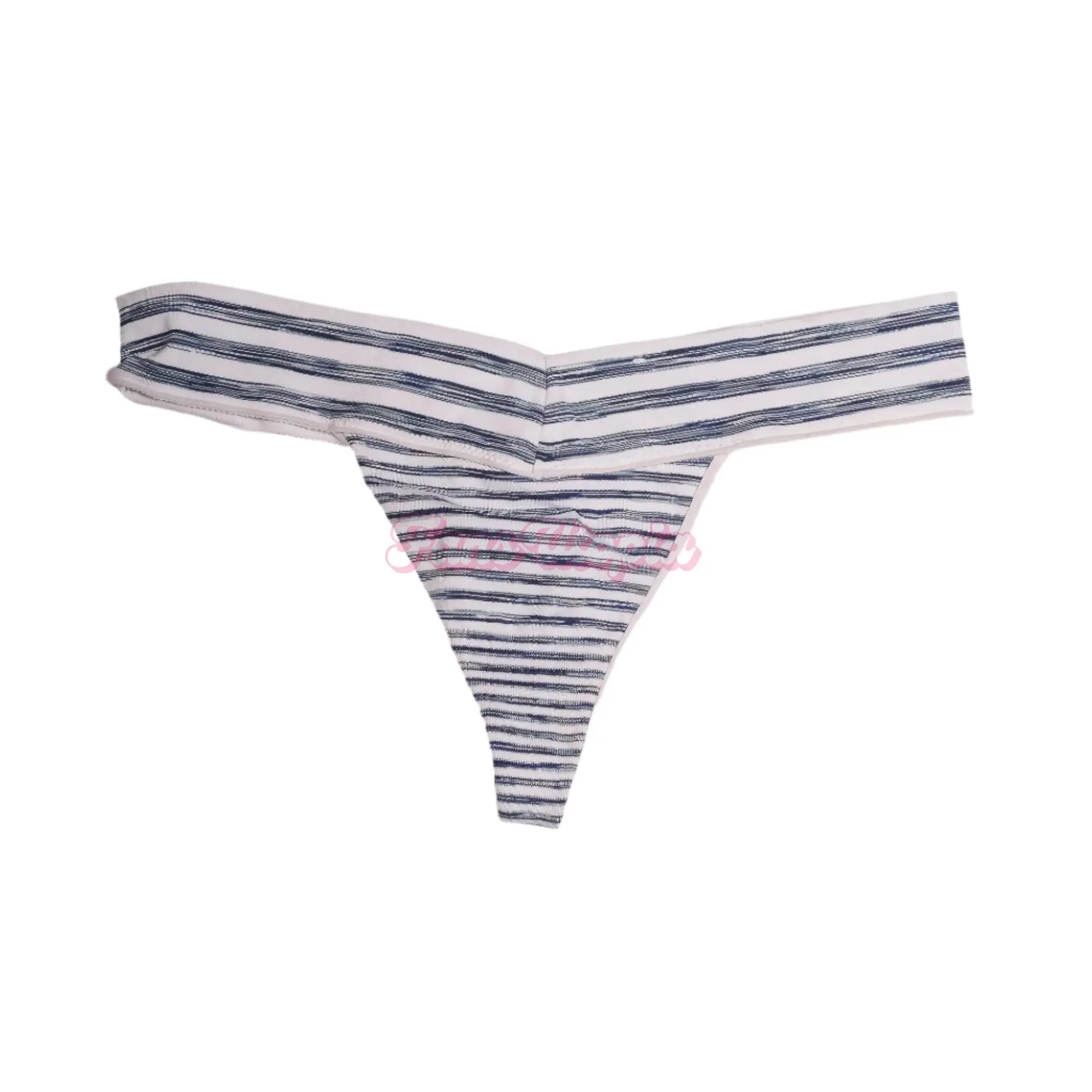 Brenna McKenna Grey Stripped Panties Brenna McKenna