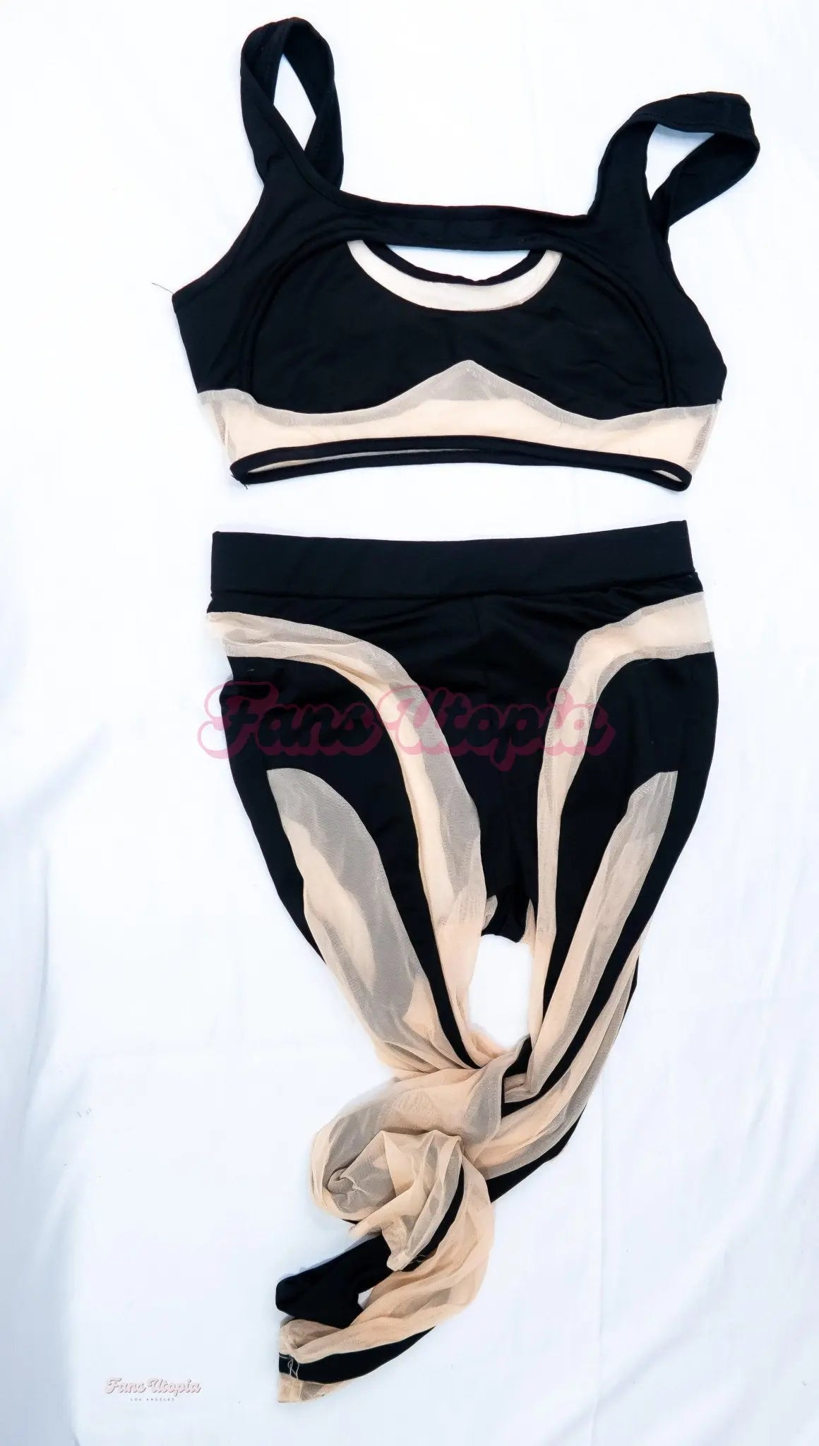 Brett Rossi Black & Nude Outfit + Signed Polaroid Brett Rossi