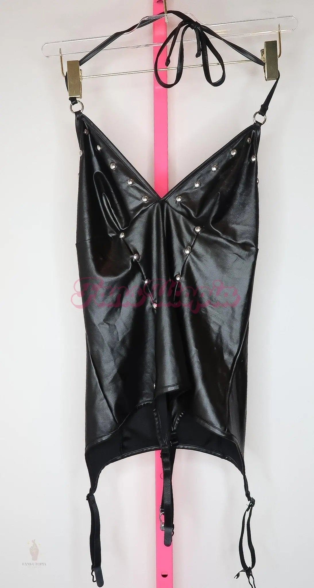 Brittney Kade Black BDSM Bustier Bodysuit Brittney Kade