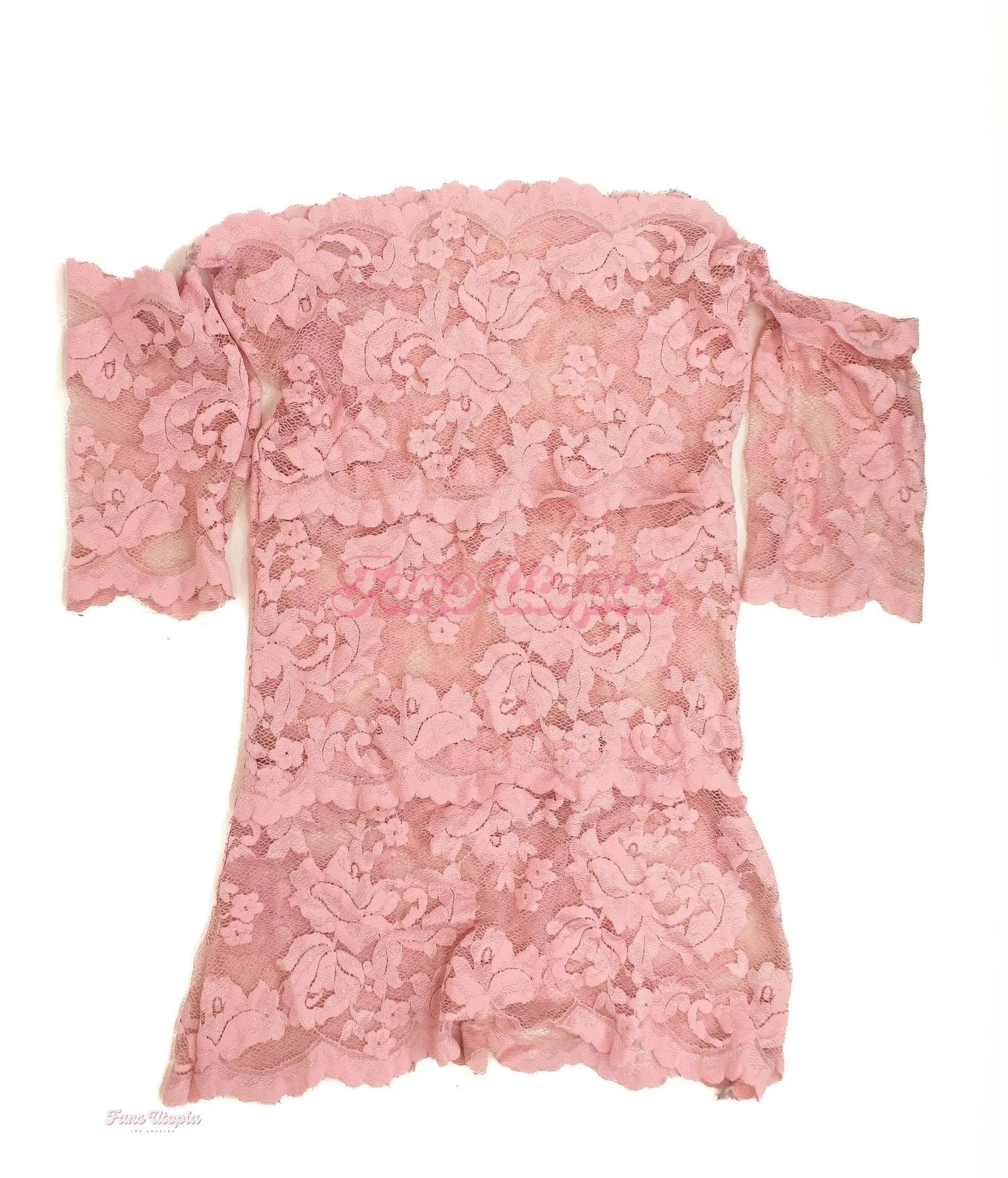 Brittney Kade Pink Lace Dress Brittney Kade