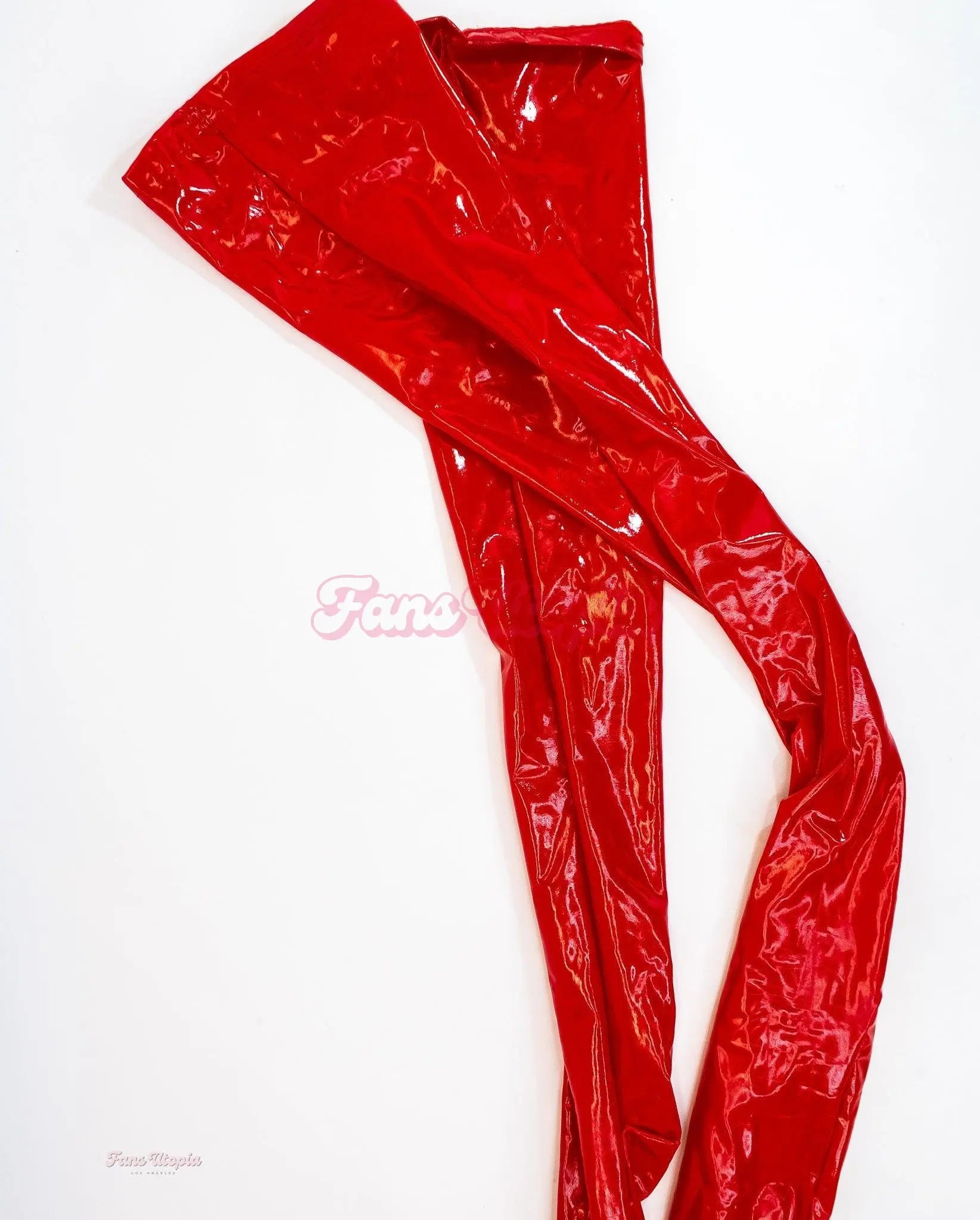 Brittney Kade Red Latex Outfit Brittney Kade