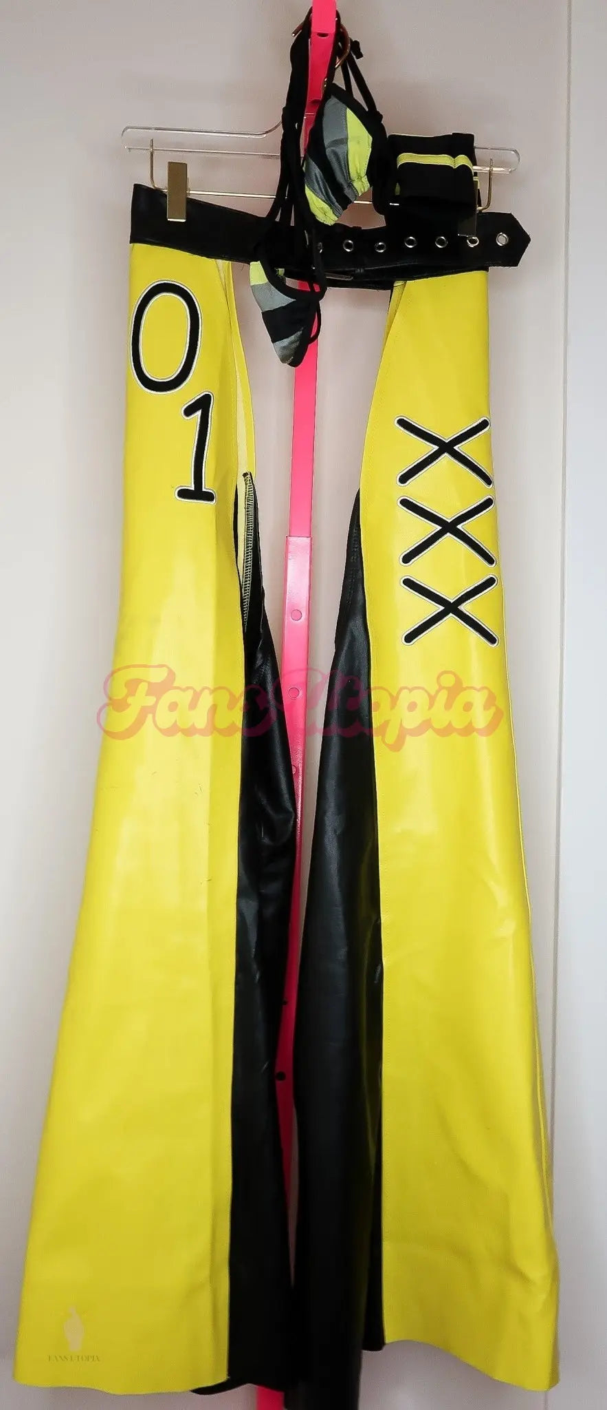 Brittney Kade Yellow Chaps & Bikini Top Brittney Kade