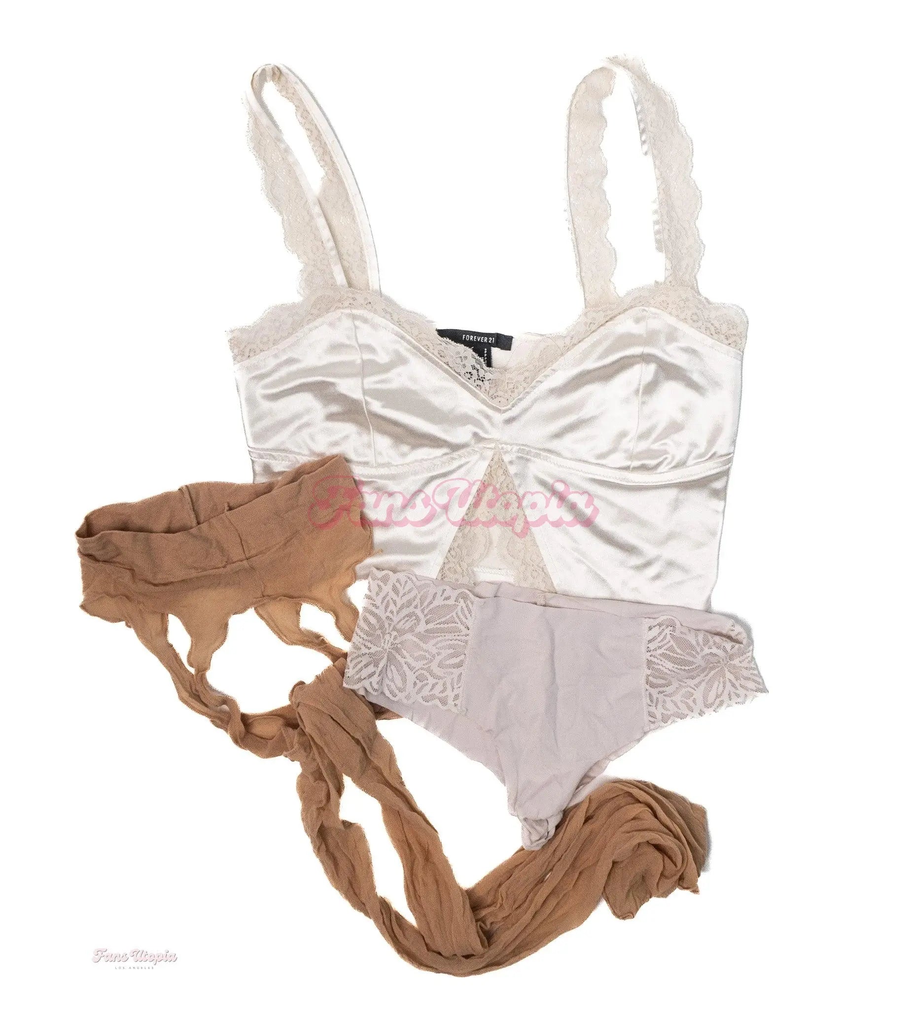 Celestina Blooms Silk Set + Stockings Celestina Blooms