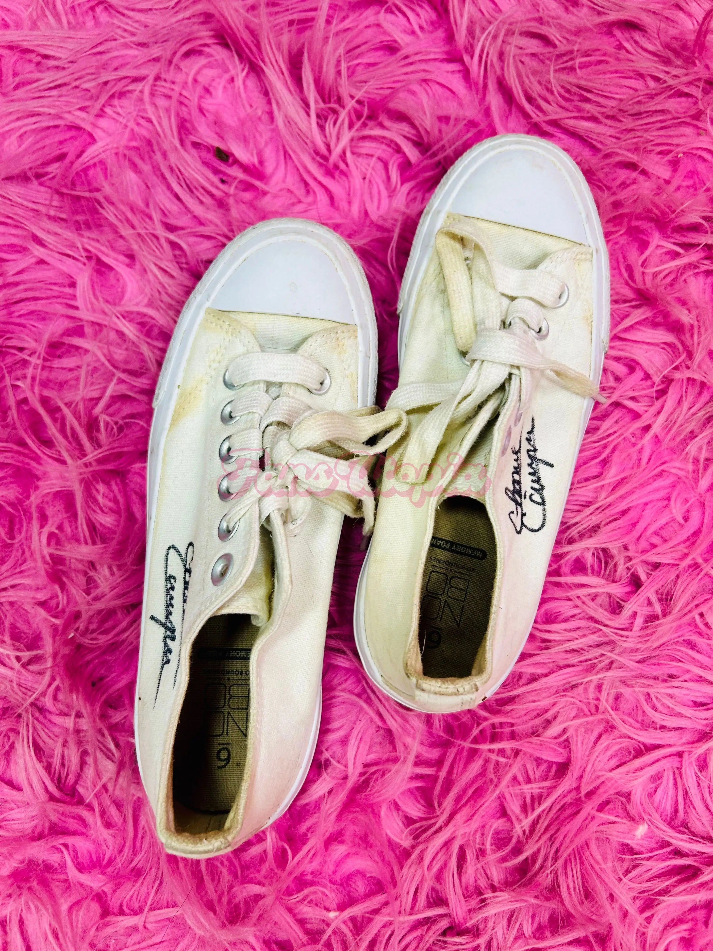 Chanel Camryn Autographed Skeet Sneakers Chanel Camryn