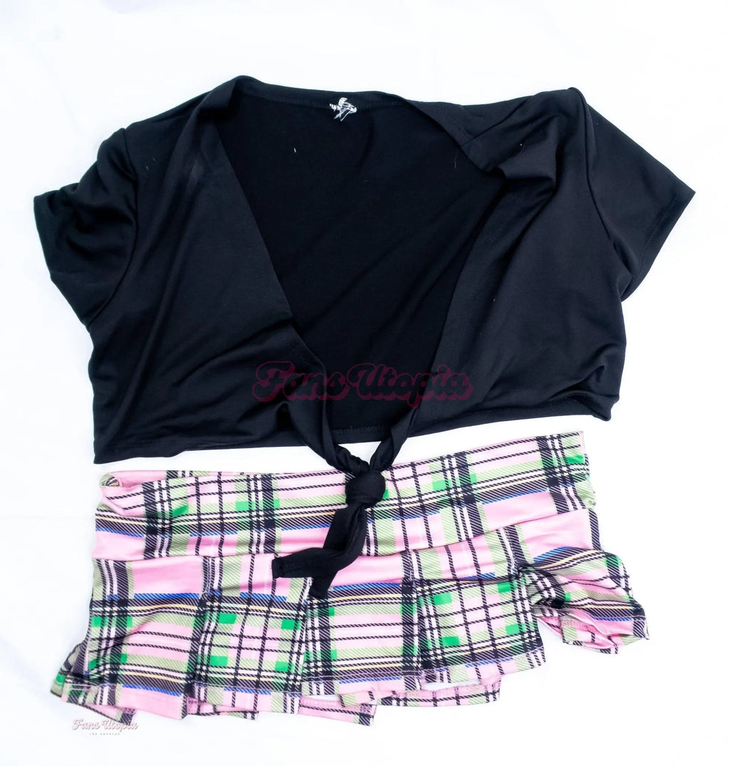 Chanel Camryn Sexy School Girl Outfit Chanel Camryn