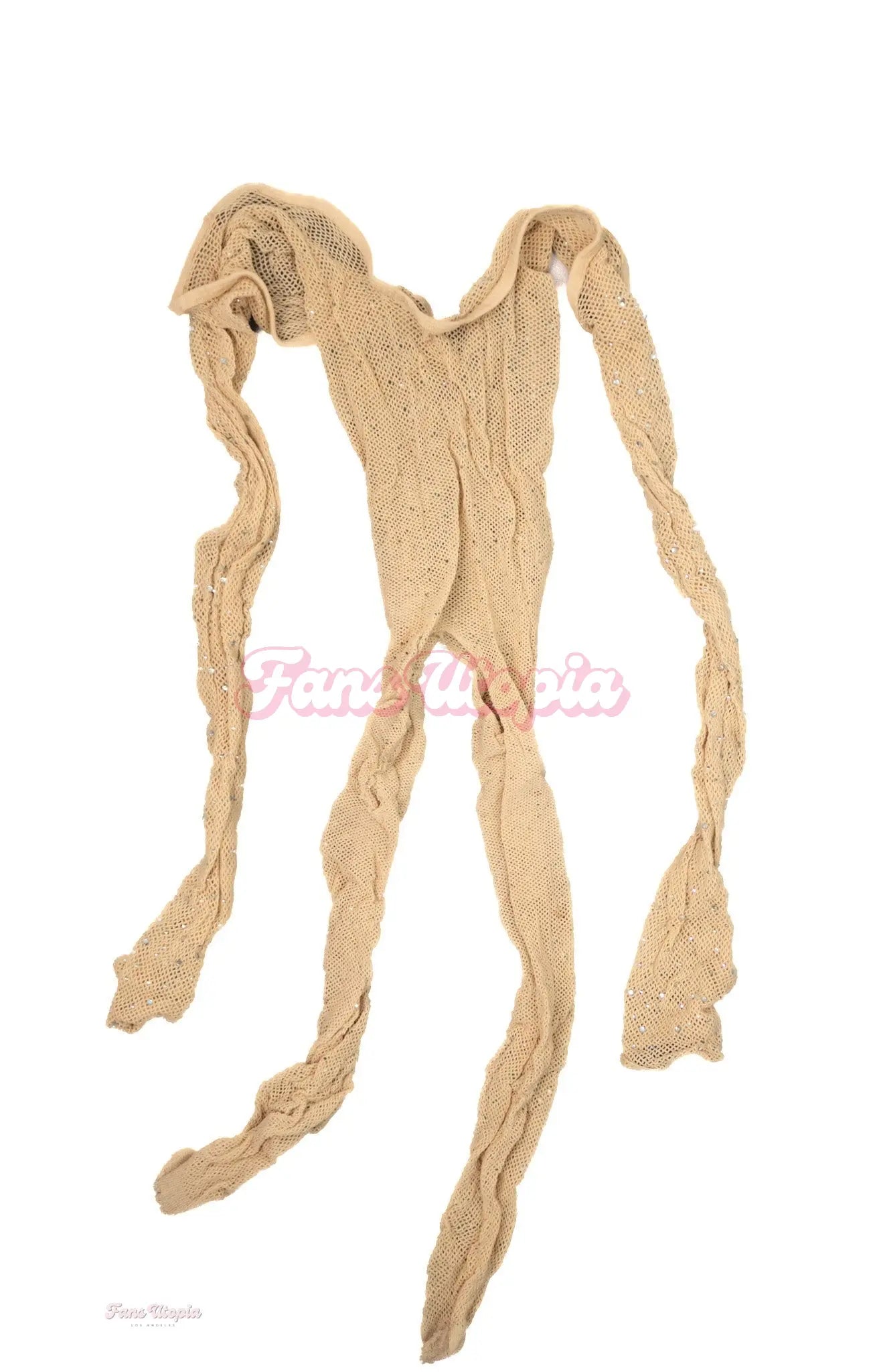 Charli Phoenix Nude Fishnet Bodysuit OUTLET