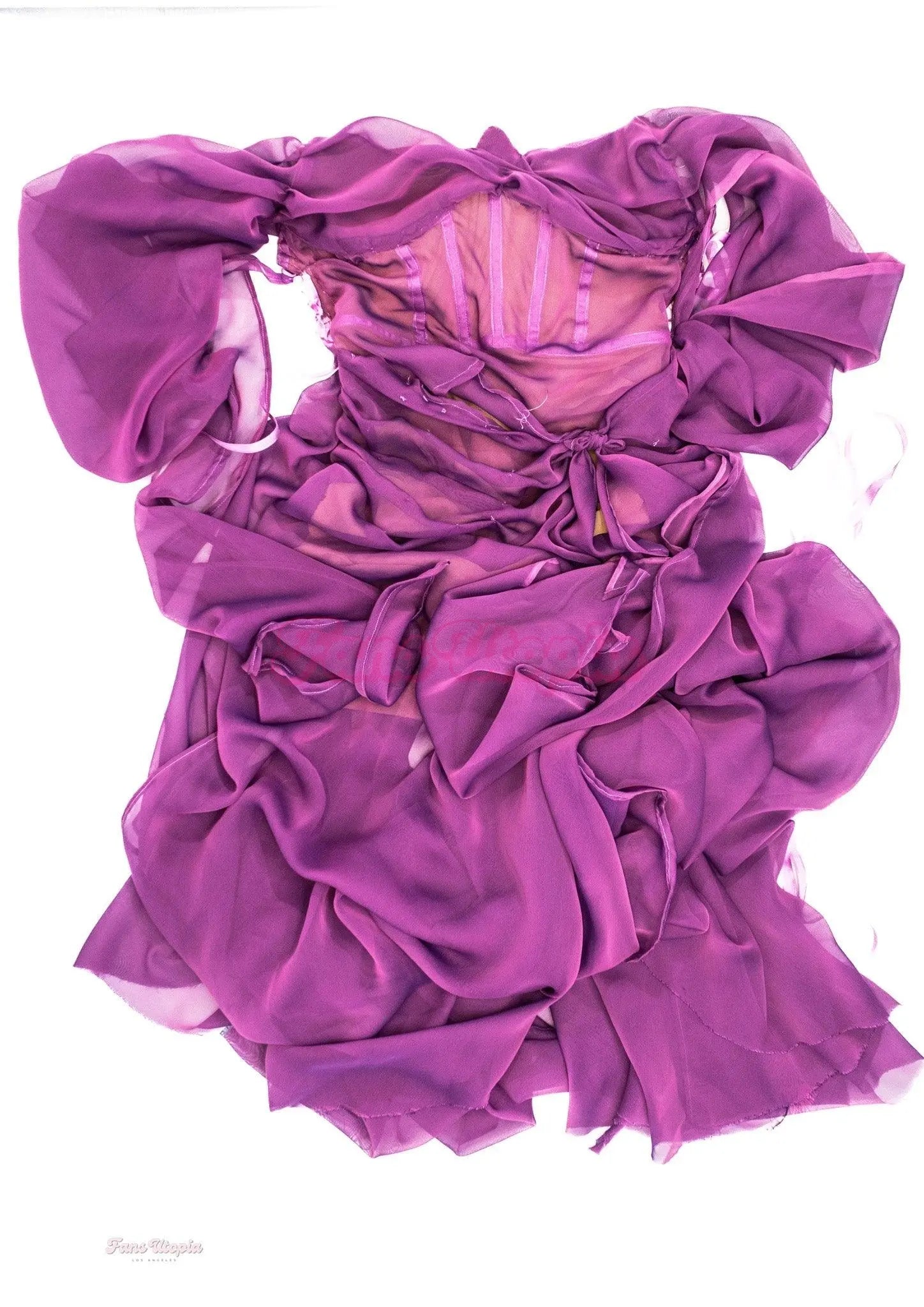 Cherie DeVille AVN Unwashed Purple Dress Cherie DeVille