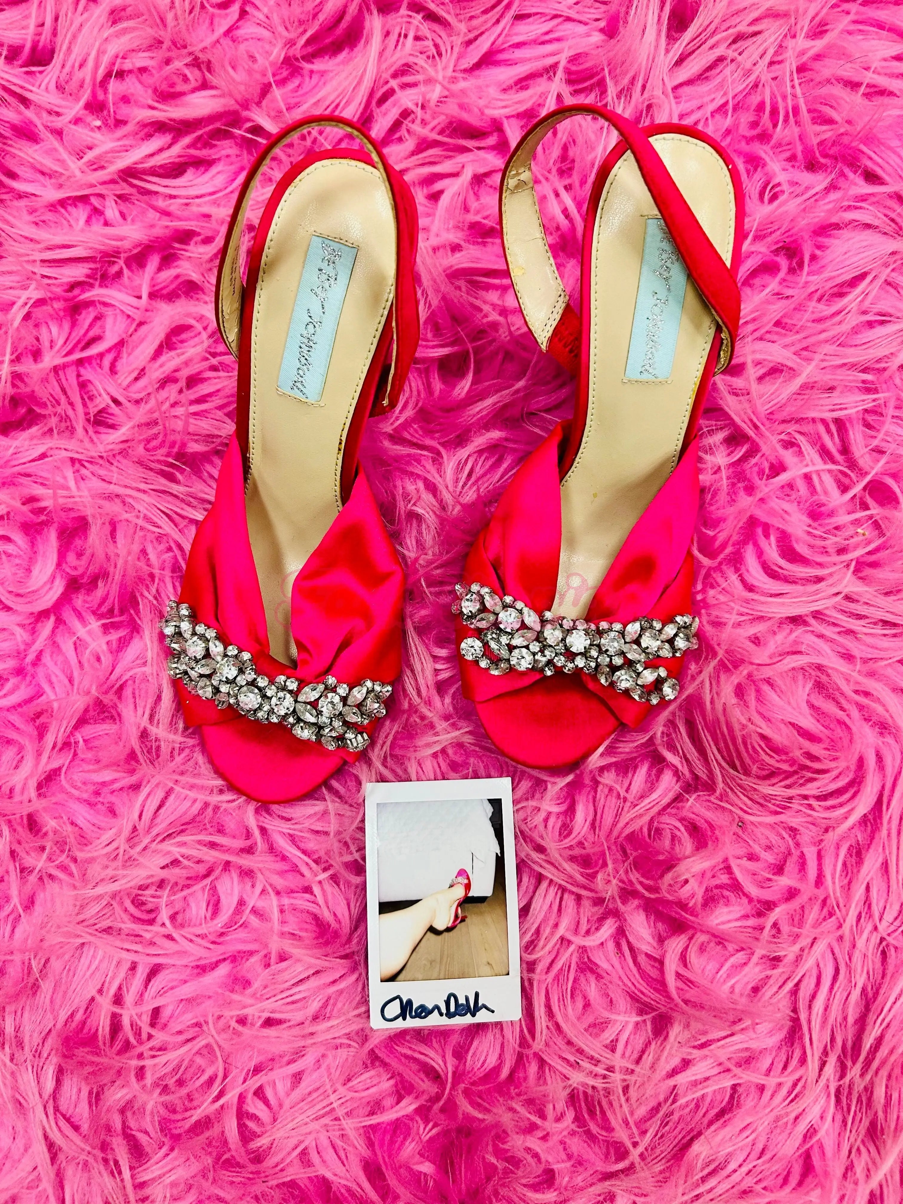 Cherie DeVille Pink Heels & Photo Set Product vendor