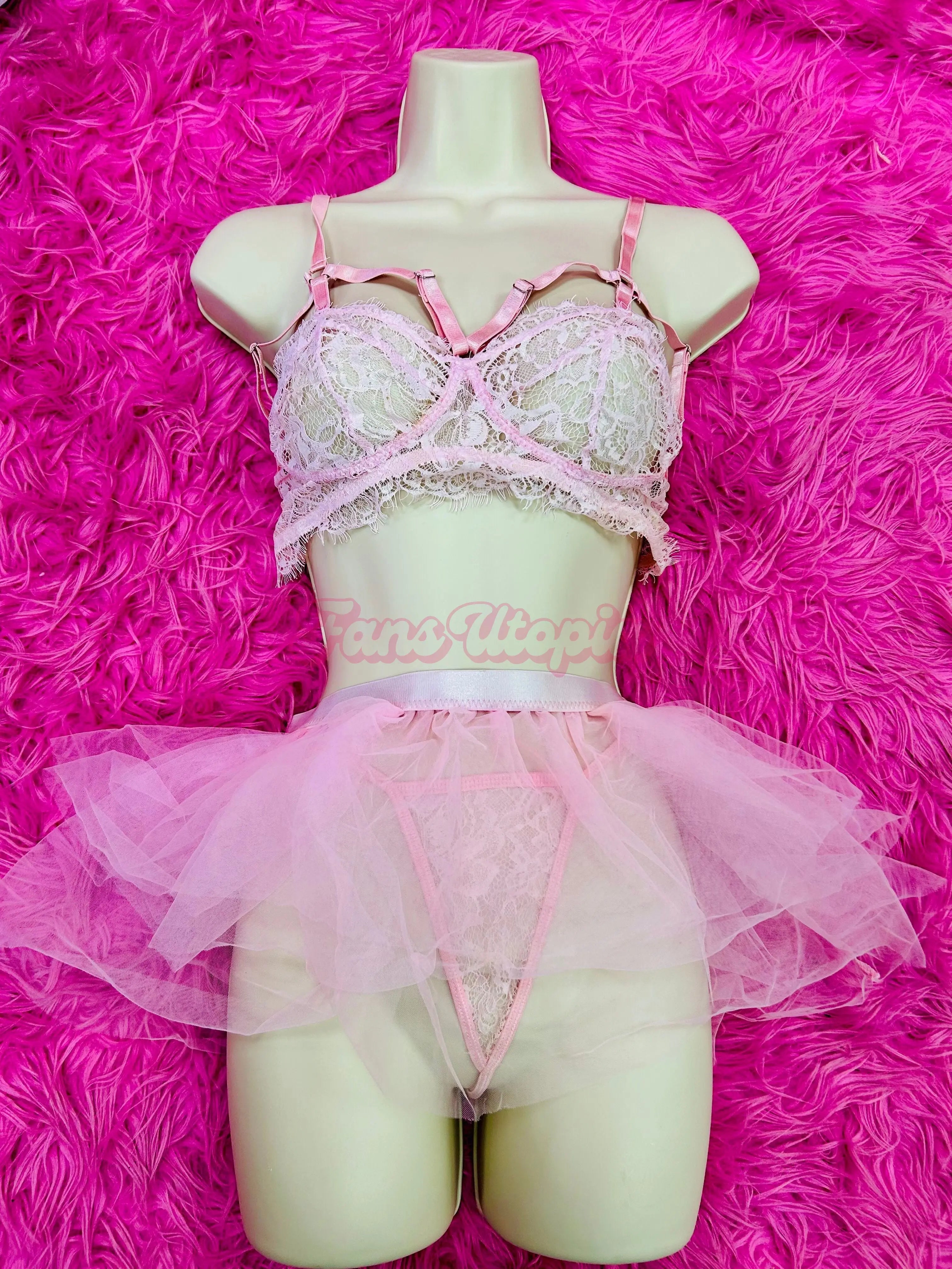 Cherie DeVille Pink Tutu Set Product vendor