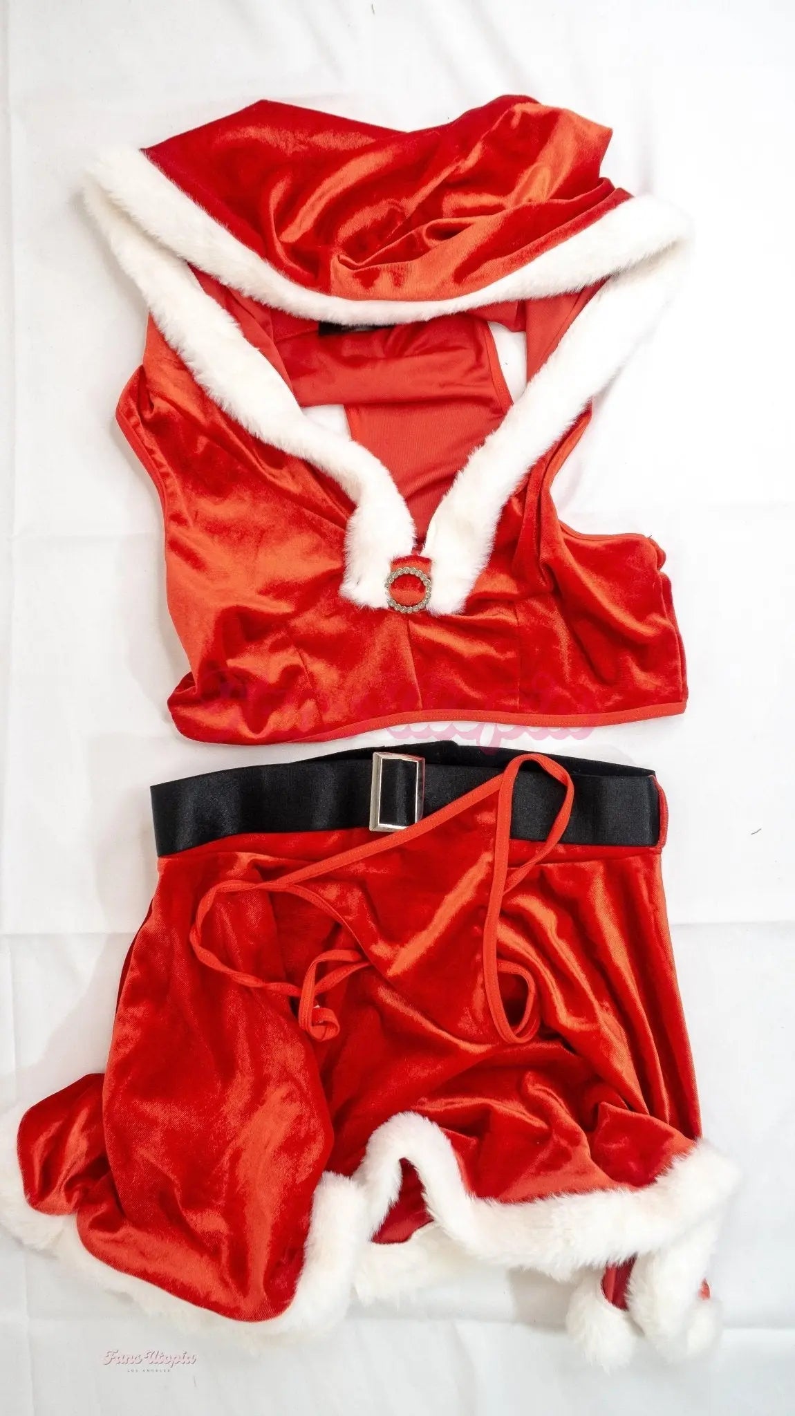 Cherie DeVille Red Santa Set + Signed Polaroids Cherie DeVille
