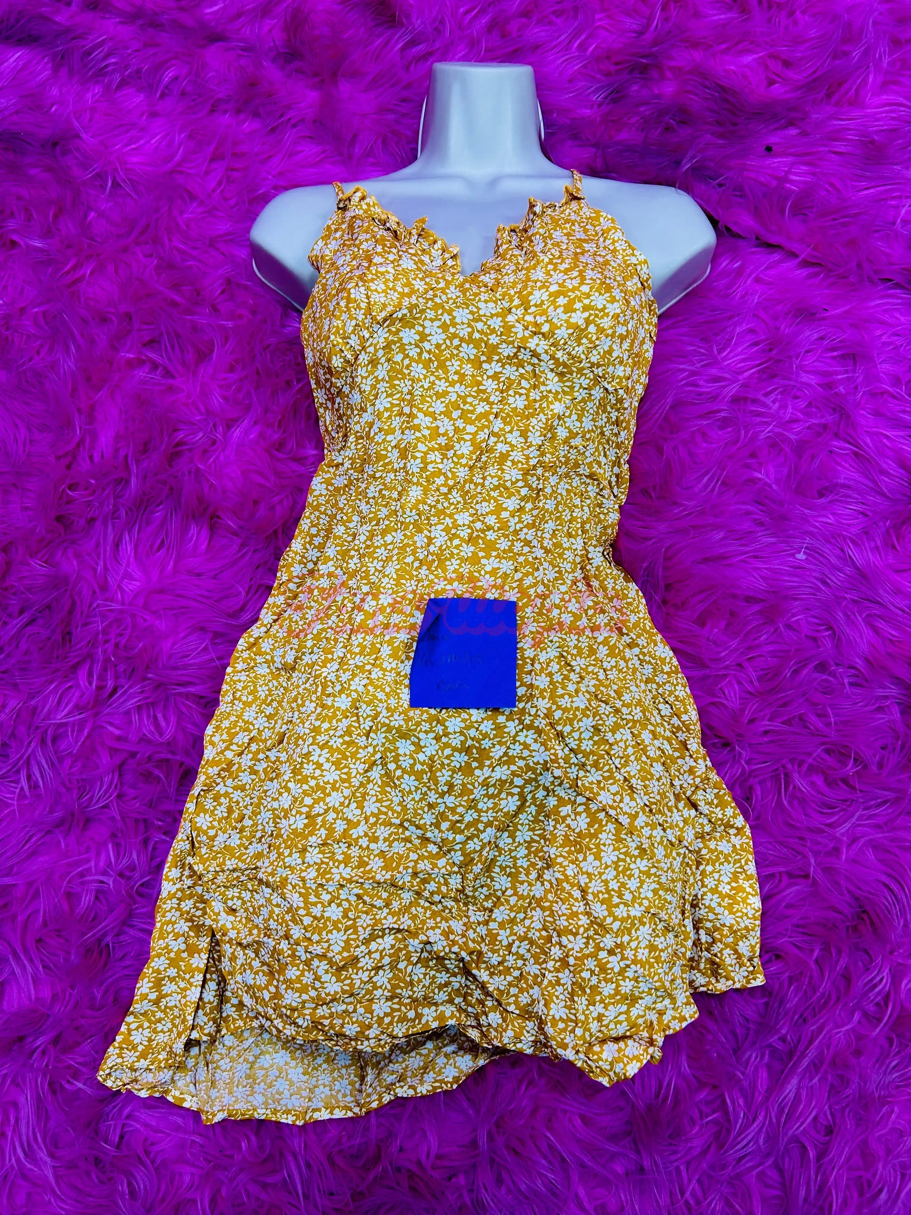 Cherie DeVille Yellow Dress Product vendor