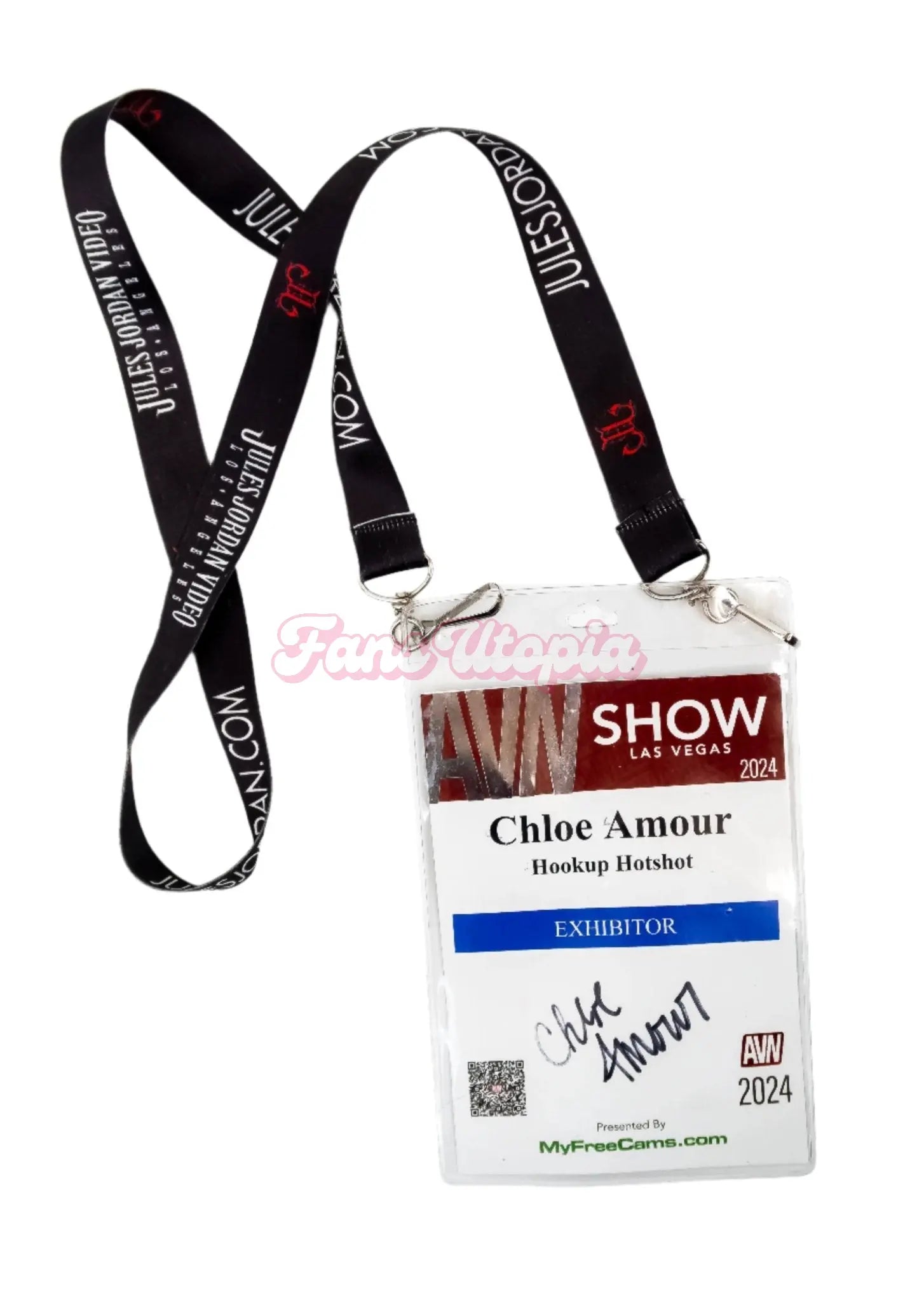 Chloe Amour AVN Expo Badge Chloe Amour