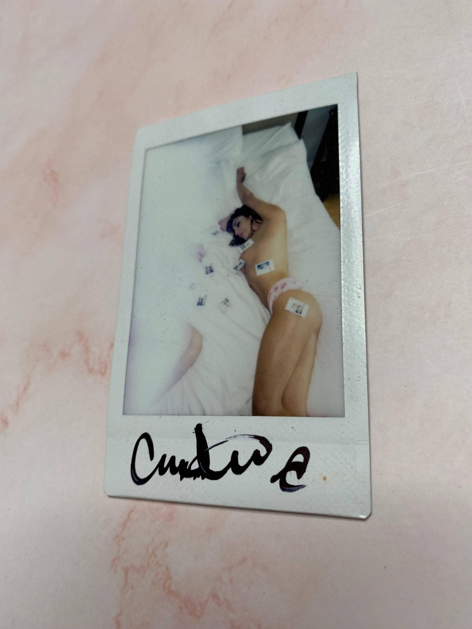 Christiana Cinn Autographed Polaroid 1 OUTLET