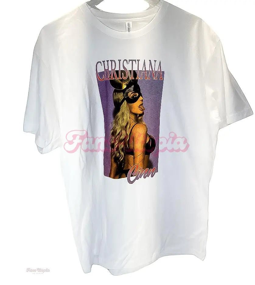 Christiana Cinn White T-Shirt Christiana Cinn