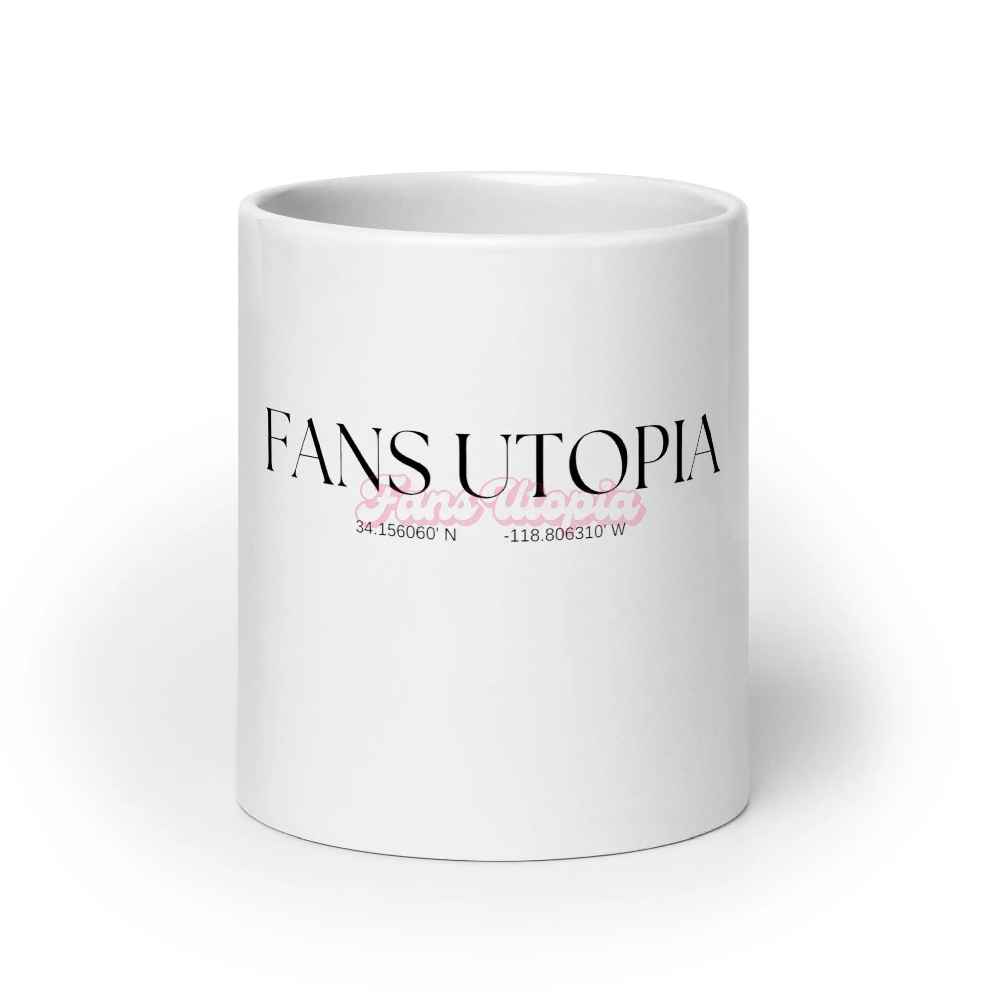 Coordinates Mug FANS UTOPIA