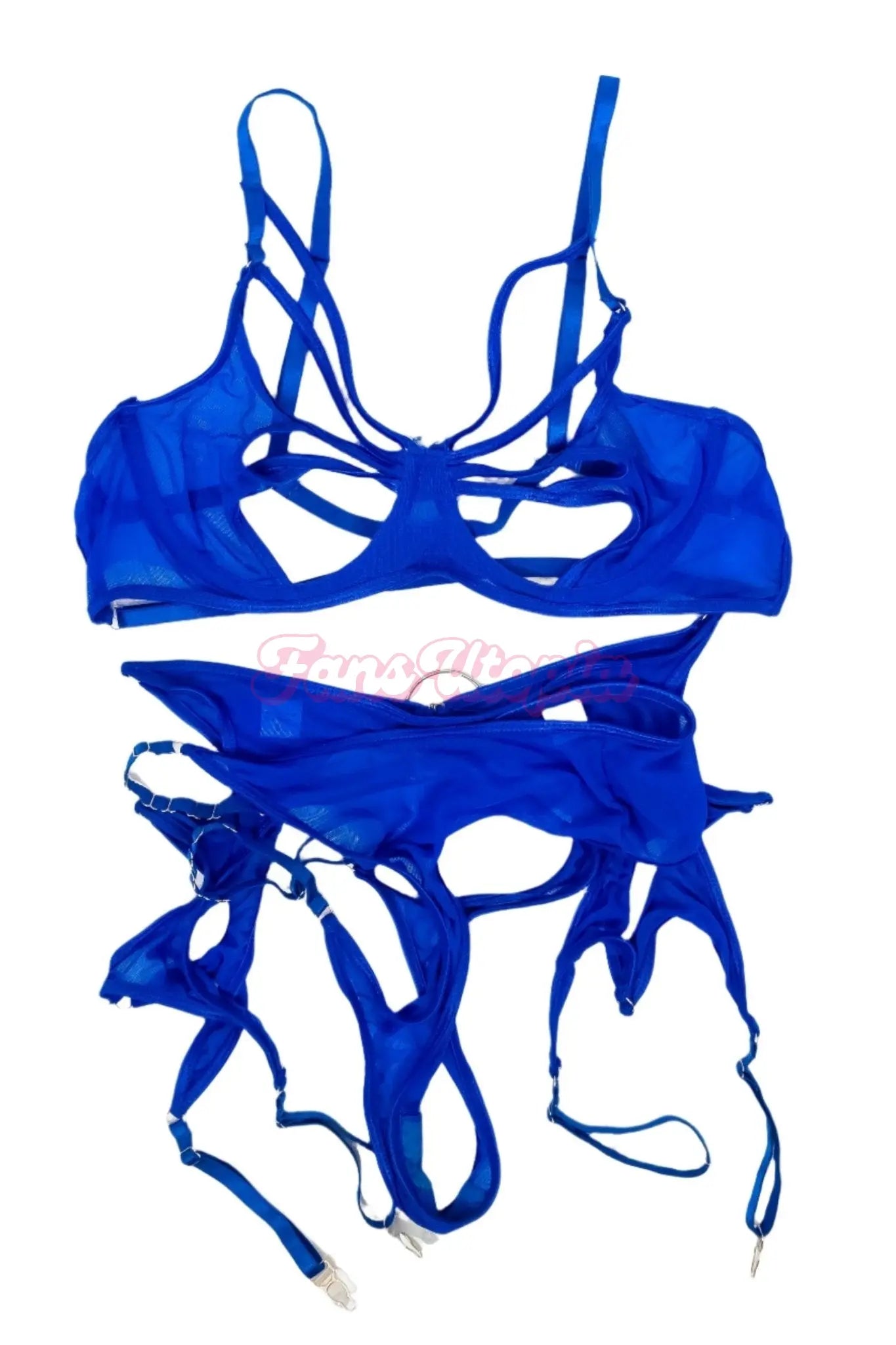 Elana Bunnz Royal Blue Lingerie Set Elana Bunnz