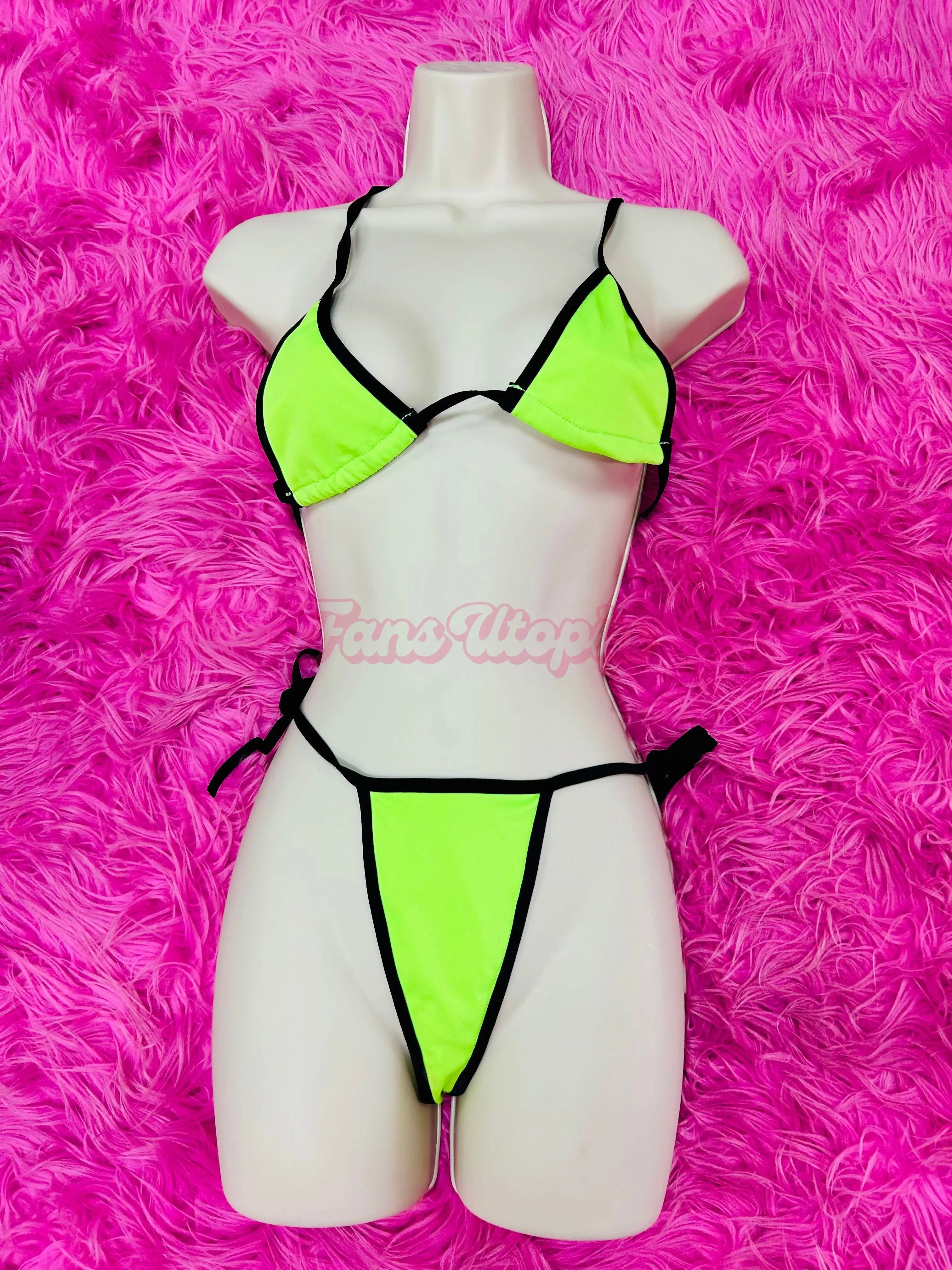 Eliza Eves Yellow Bikini Eliza Eves