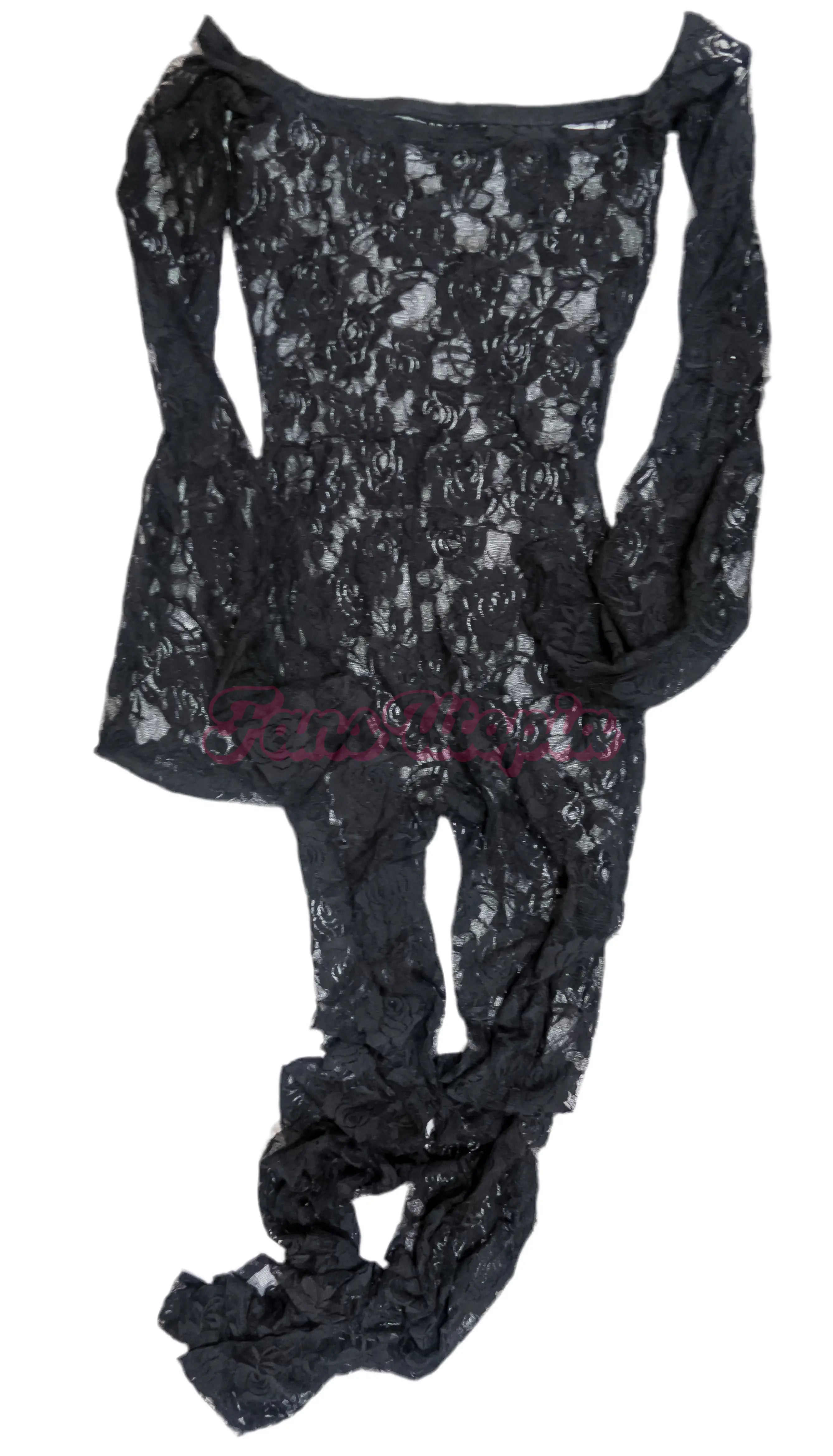 Emma Hix Black Lace Jumpsuit Emma Hix